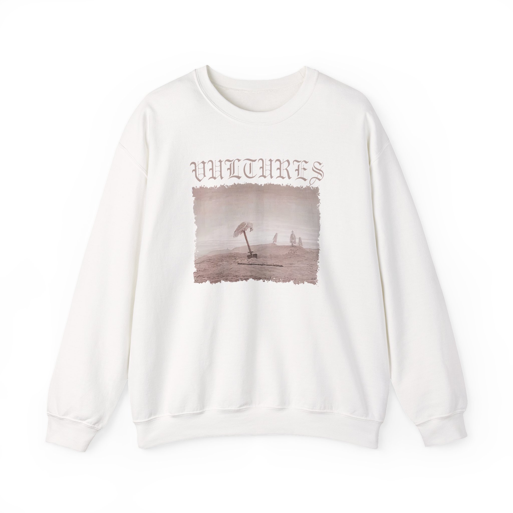 Vultures Inspired Album Unisex Heavy Blendâ„¢ Crewneck Sweatshirt