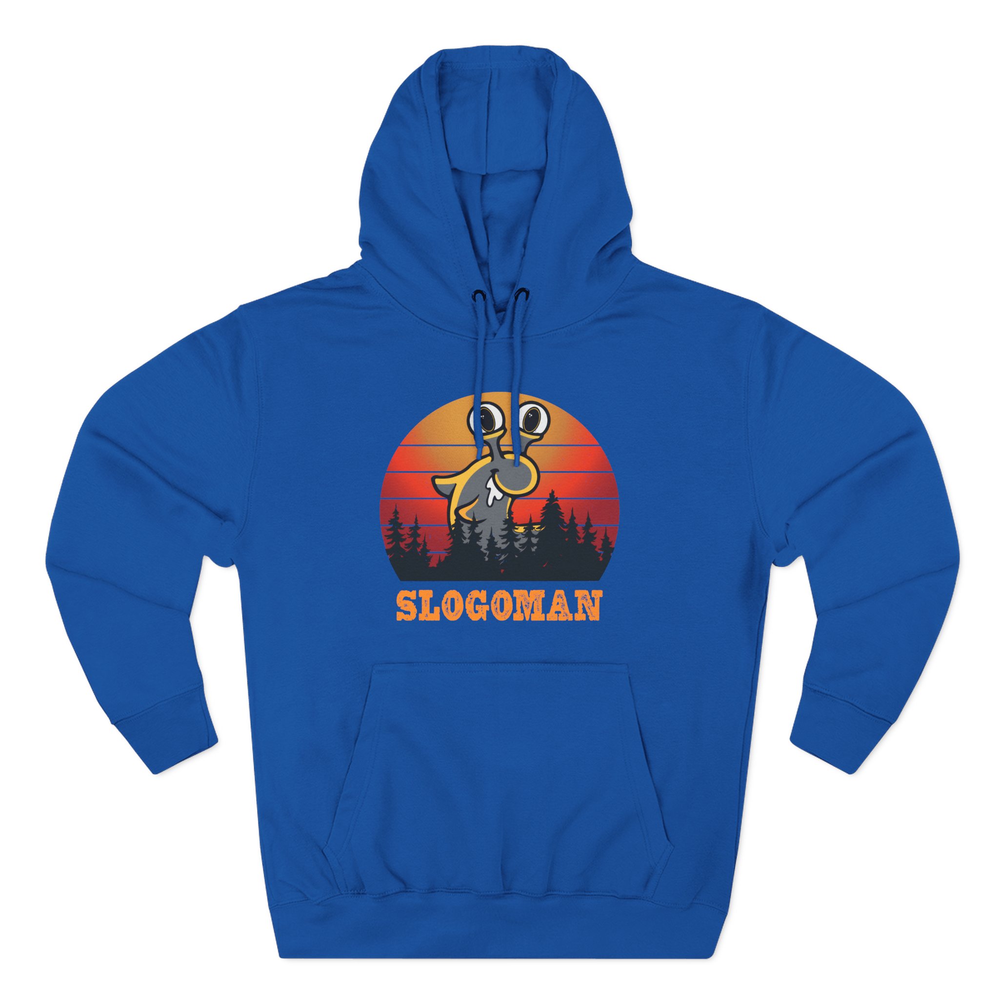 Slogoman Three-Panel Fleece Hoodie