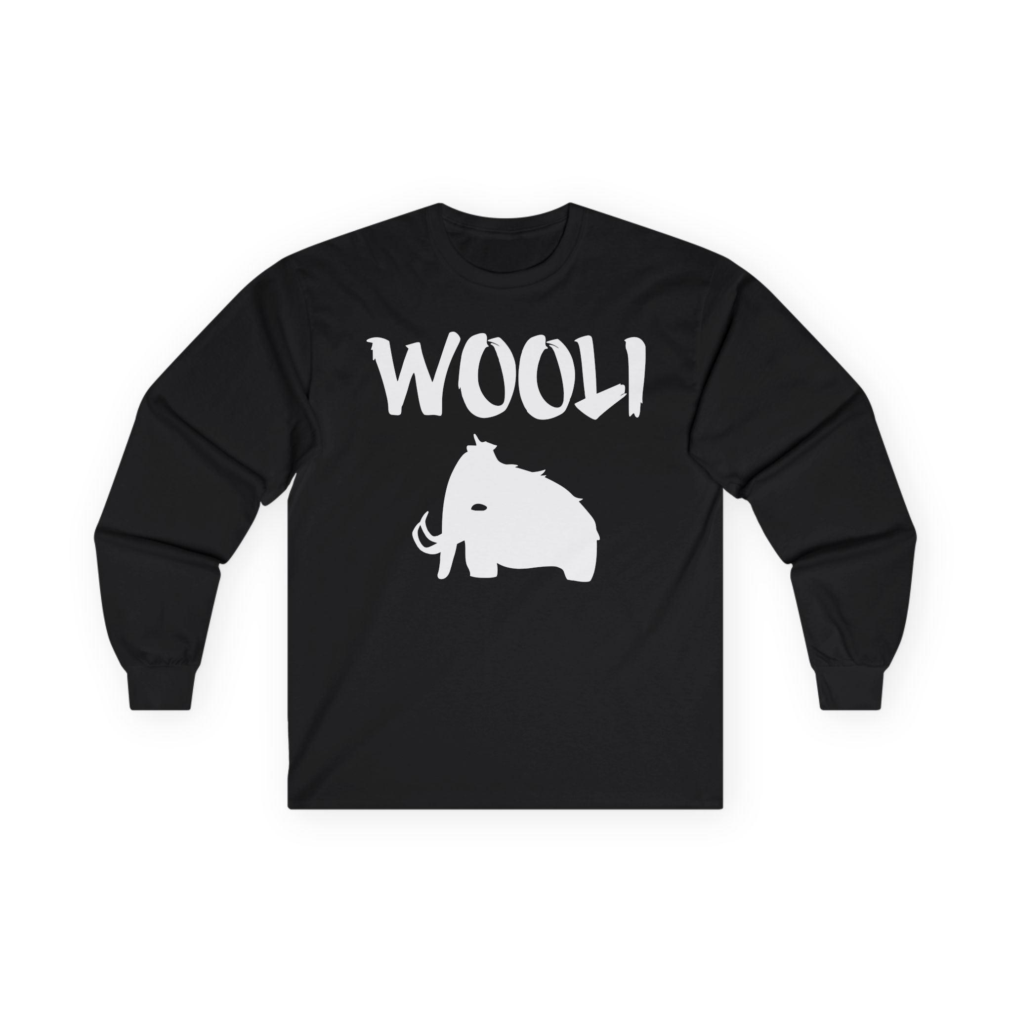 Wooli Logo Unisex Ultra Cotton Long Sleeve Tee