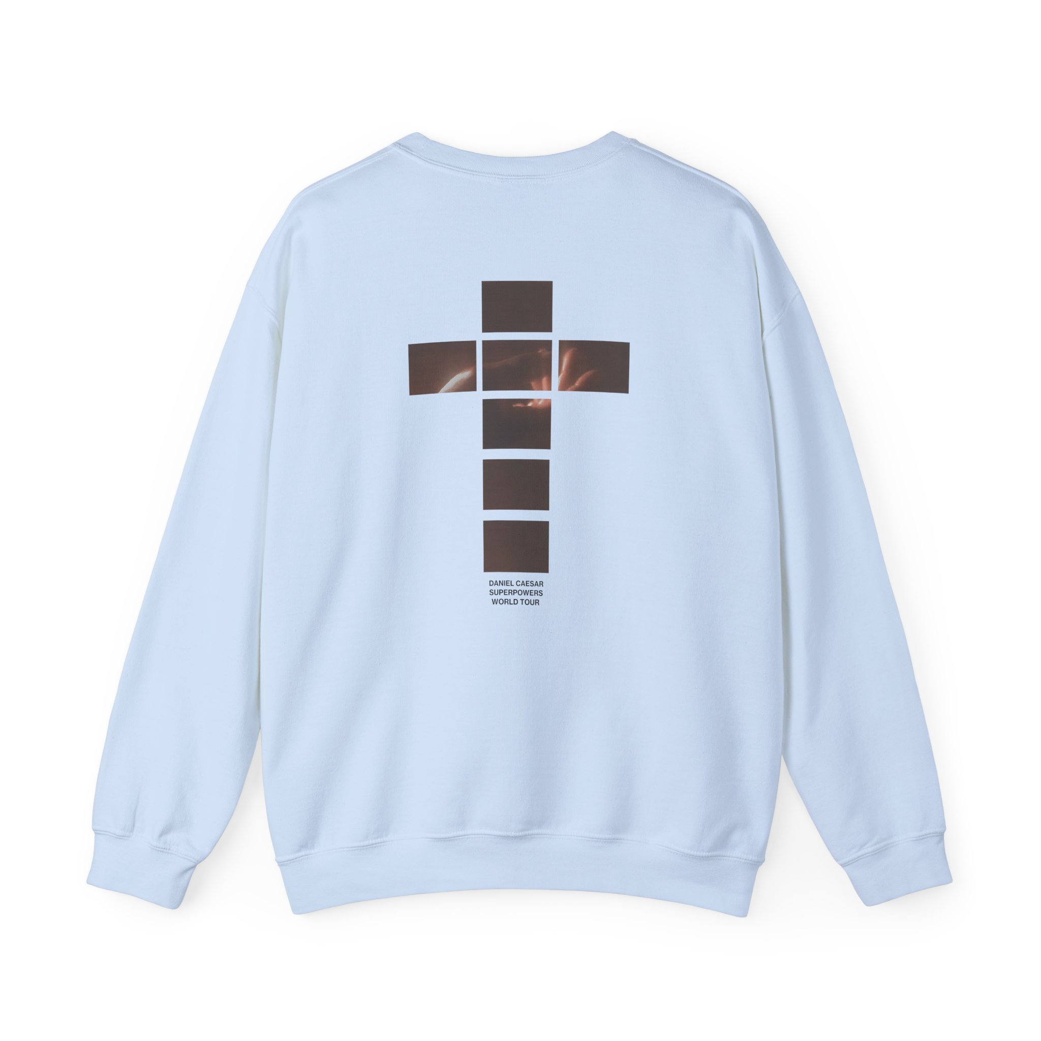 Daniel Caesar Superpowers World Tour Unisex Heavy Blendâ„¢ Crewneck Sweatshirt