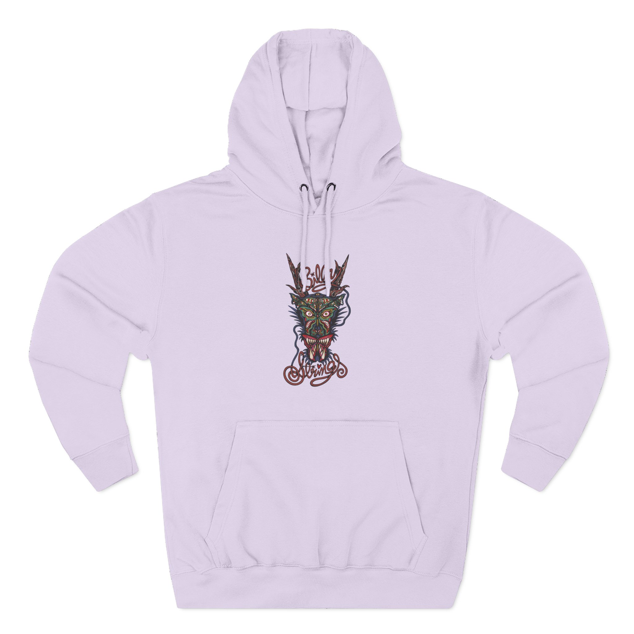 Billy Strings Butterfly Dragon Three-Panel Fleece Hoodie