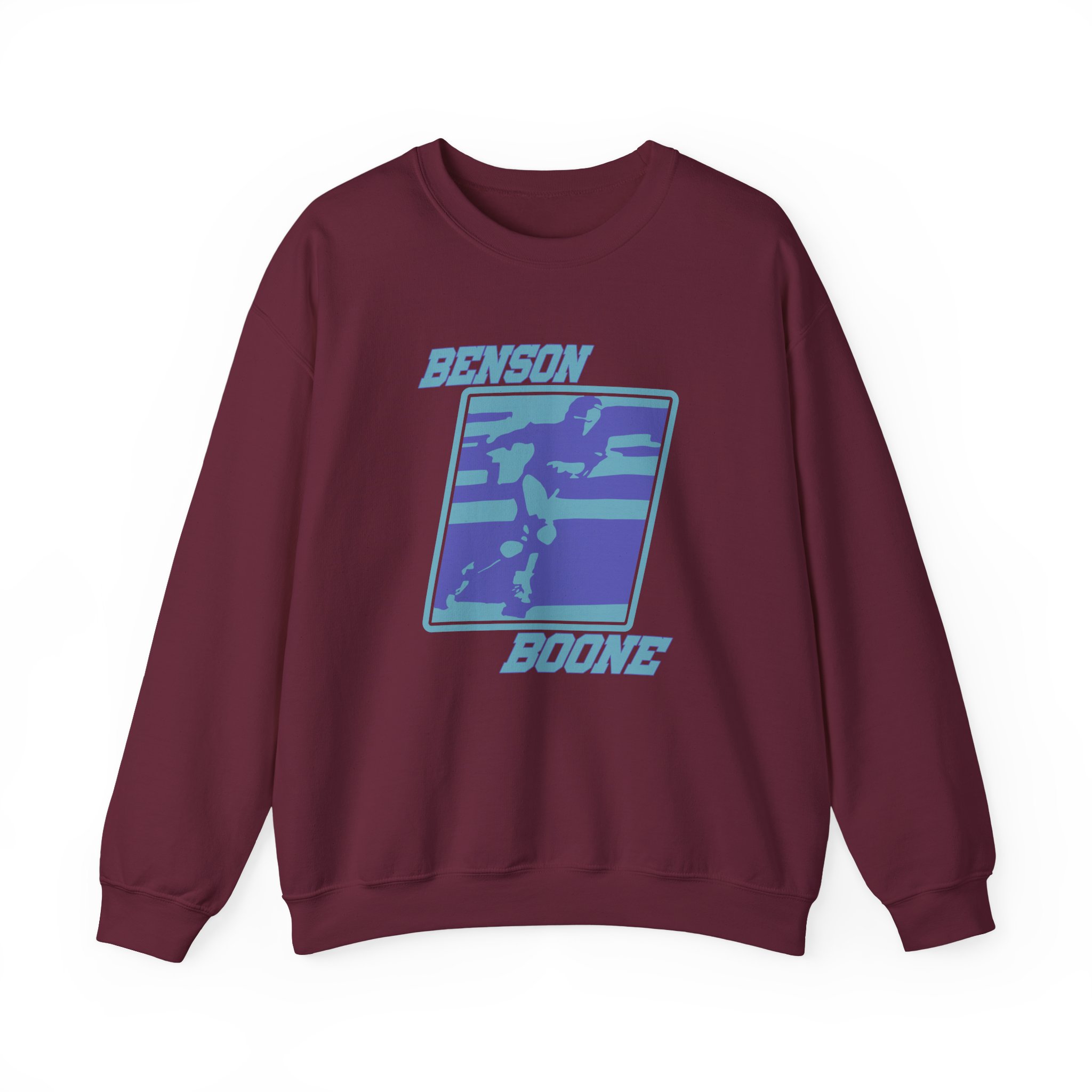 Benson Boone Rollerblading Vintage Unisex Heavy Blendâ„¢ Crewneck Sweatshirt