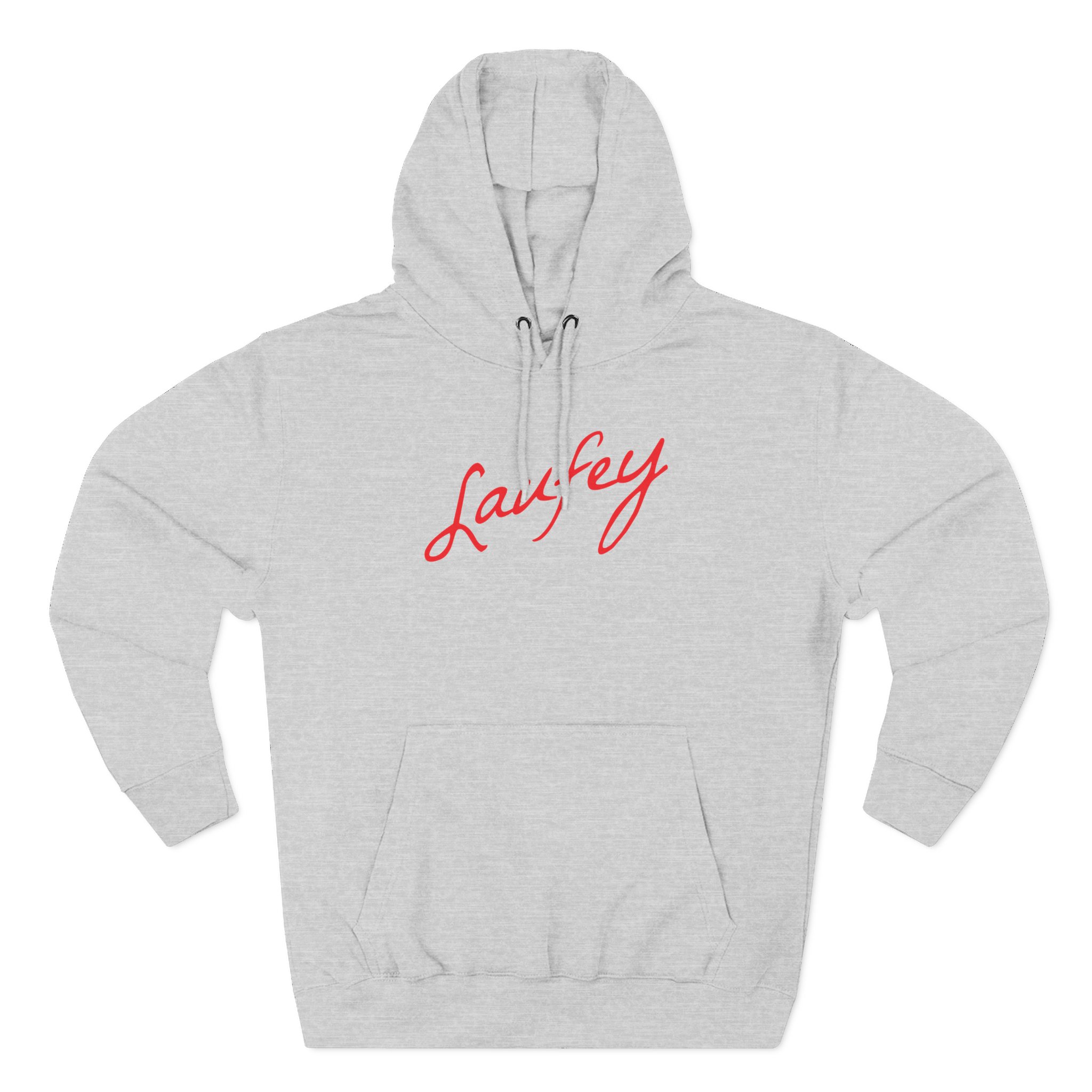Laufey Embroidered Signature Three-Panel Fleece Hoodie