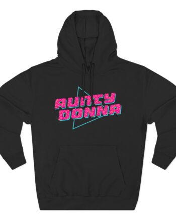 Aunty Donna Retro Three-Panel Fleece Hoodie