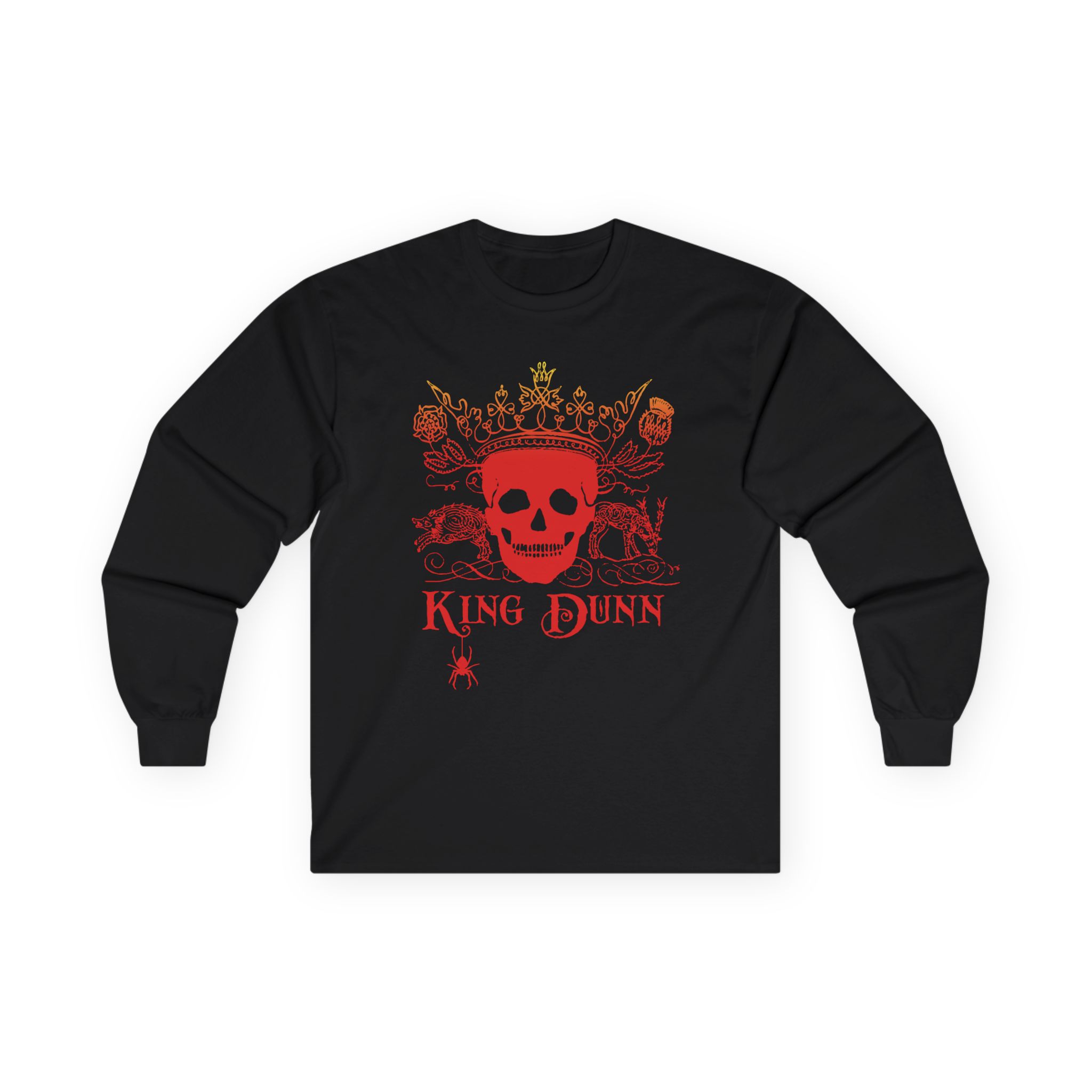 Melvins King Dunn Crown Skull Unisex Ultra Cotton Long Sleeve Tee