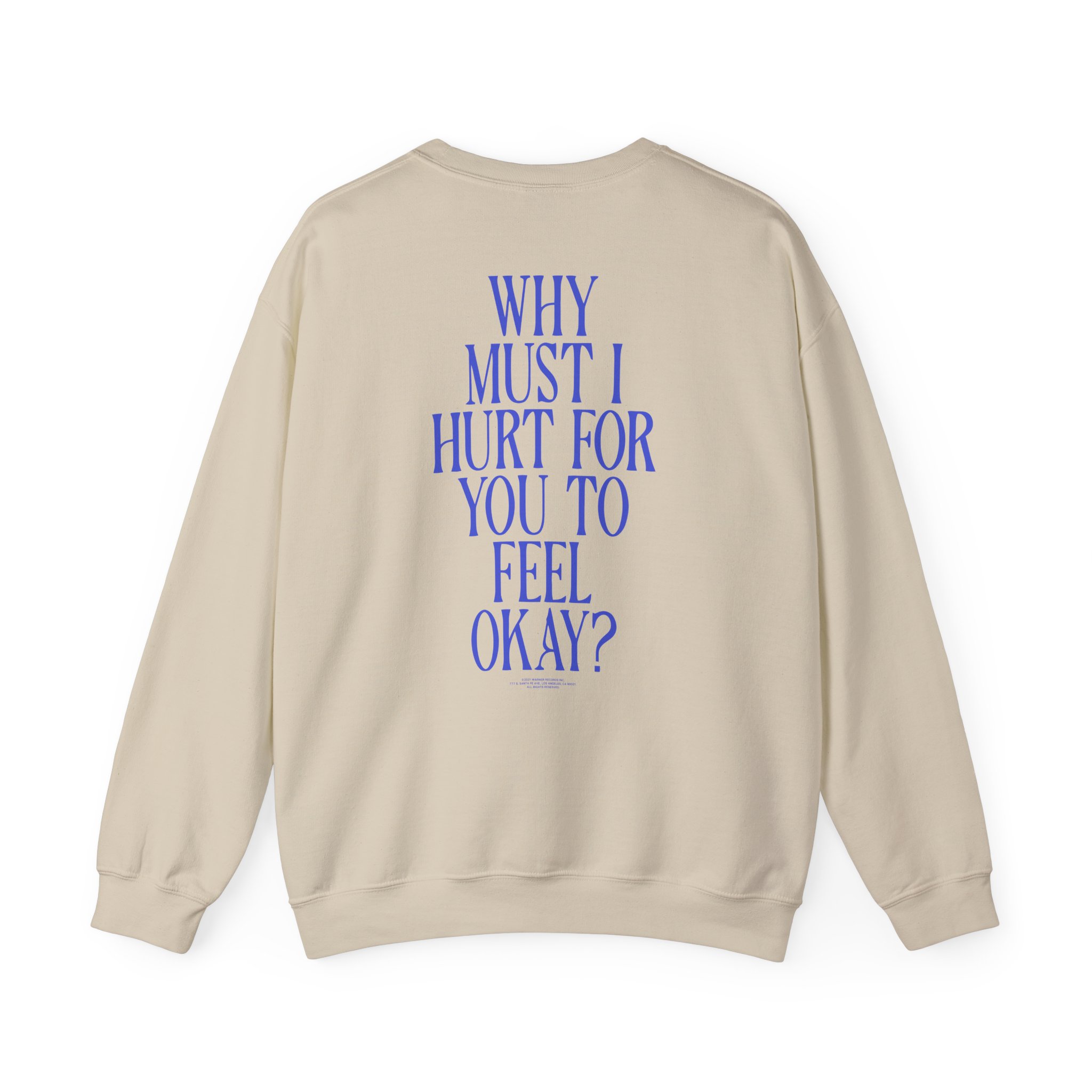 Joshua Bassett Why Must I Hurt Unisex Heavy Blendâ„¢ Crewneck Sweatshirt