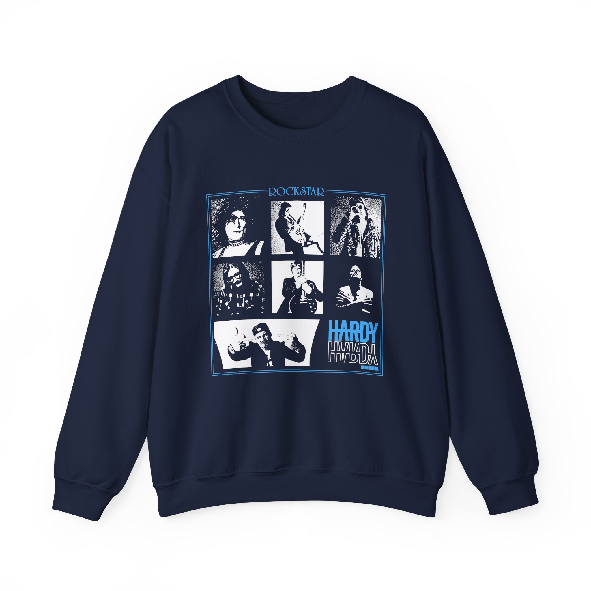 Hardy Rockstar Unisex Heavy Blendâ„¢ Crewneck Sweatshirt