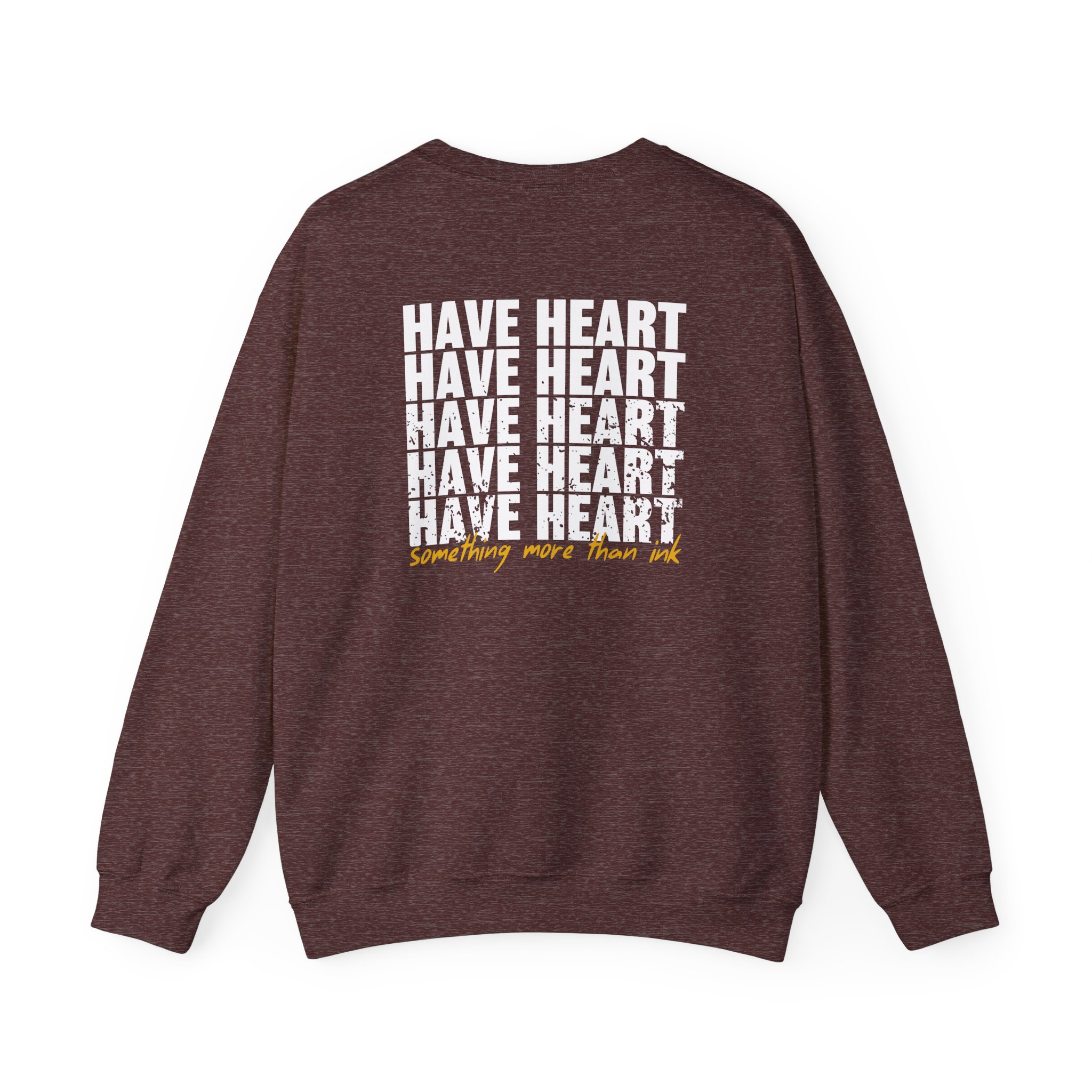 Have Heart Something More Than Ink Unisex Heavy Blendâ„¢ Crewneck Sweatshirt