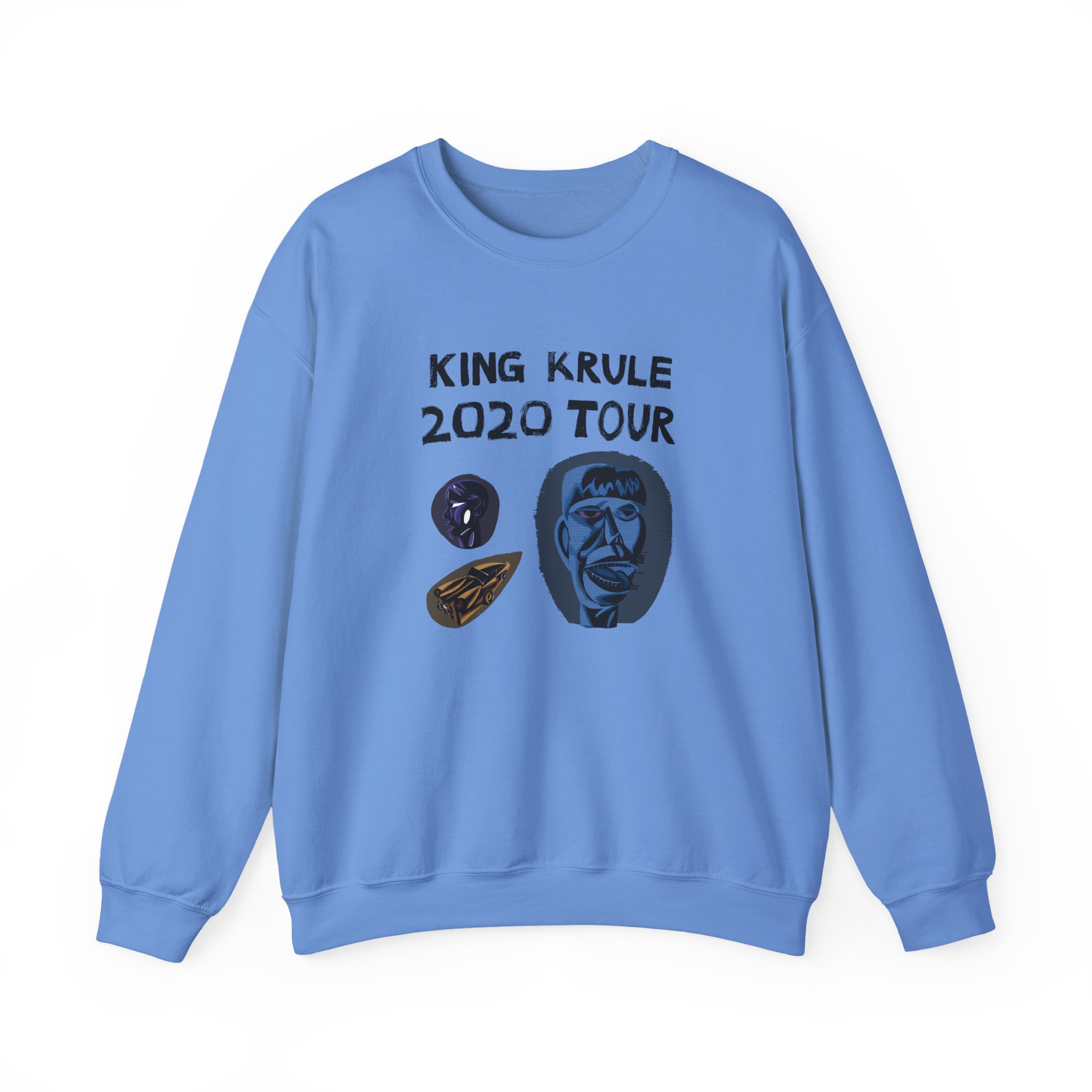 King Krule King Krule Tour Uk Europe Unisex Heavy Blendâ„¢ Crewneck Sweatshirt
