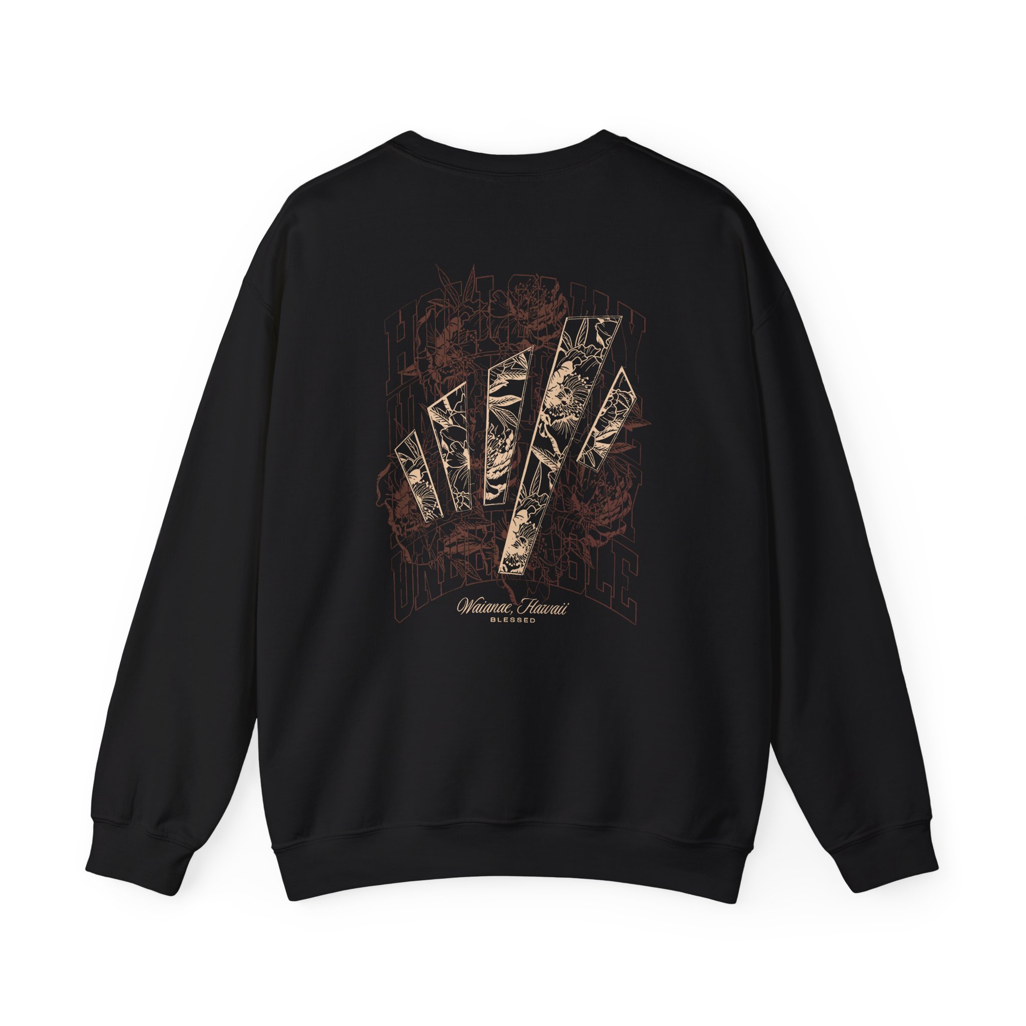 Max Holloway Undeniable Burgundy Unisex Heavy Blendâ„¢ Crewneck Sweatshirt