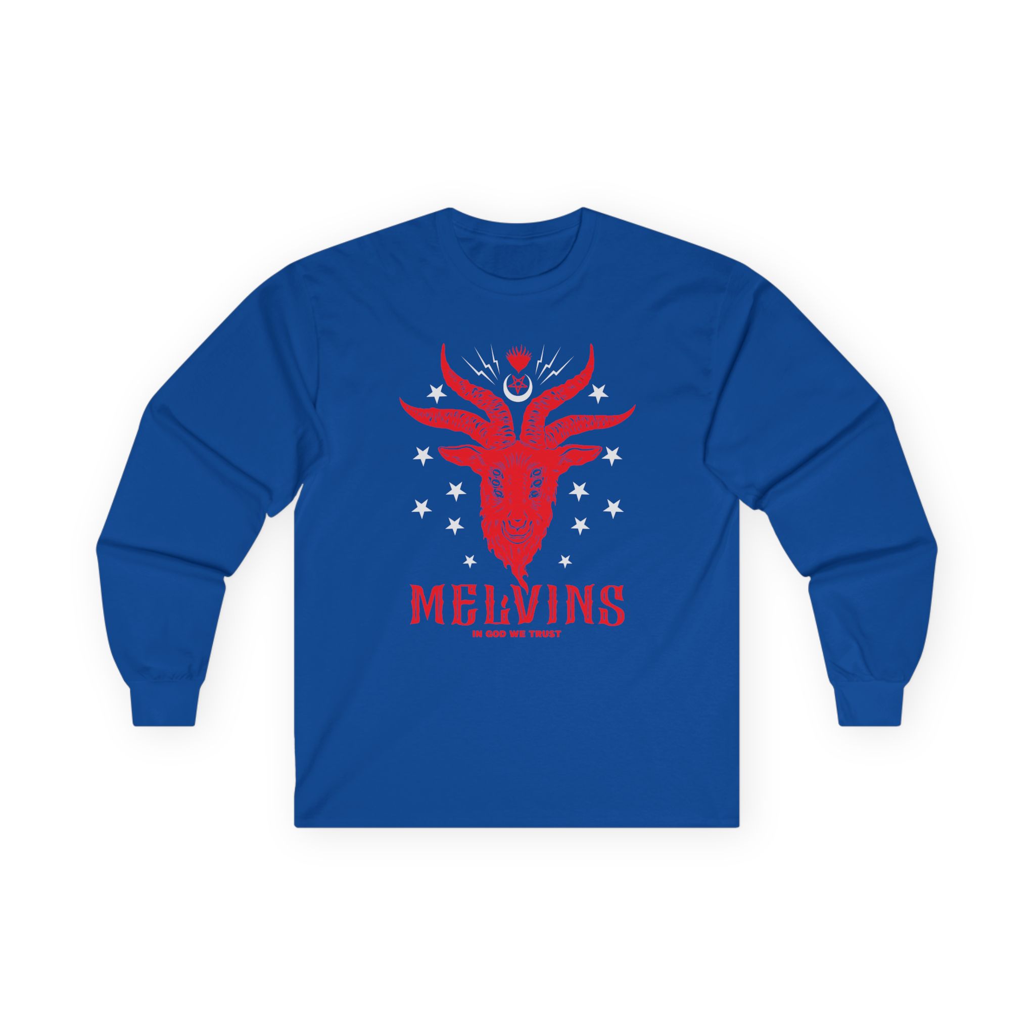 Melvins in God We Trust Unisex Ultra Cotton Long Sleeve Tee