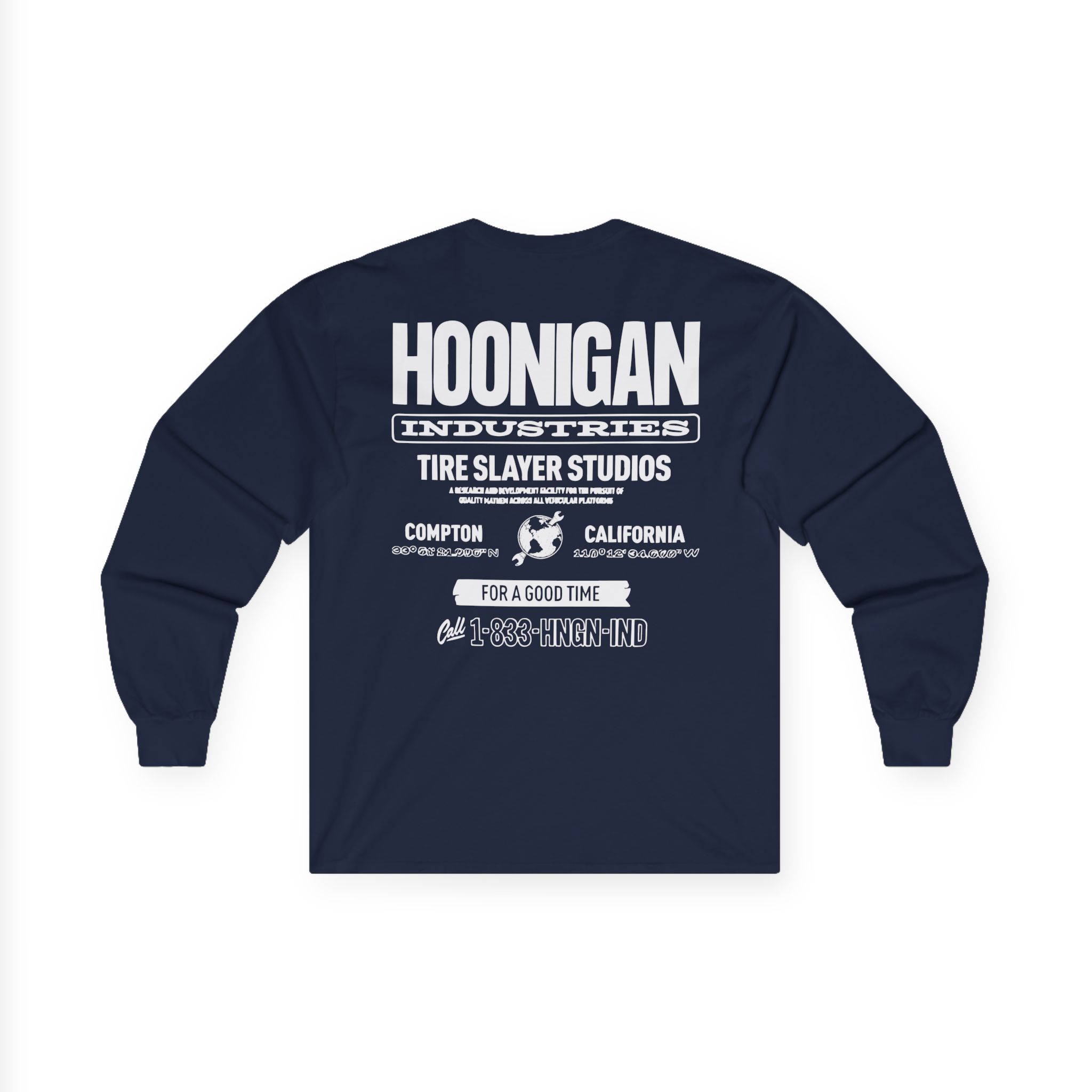 Ken Block Hoonigan Headquarters Unisex Ultra Cotton Long Sleeve Tee