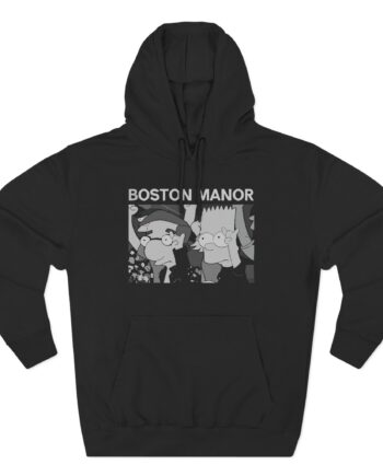 Boston Manor Simpsons Three-Panel Fleece Hoodie