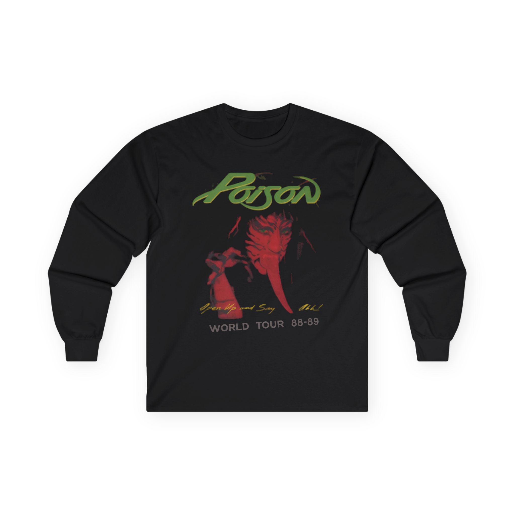 Poison Say...ahh Unisex Ultra Cotton Long Sleeve Tee