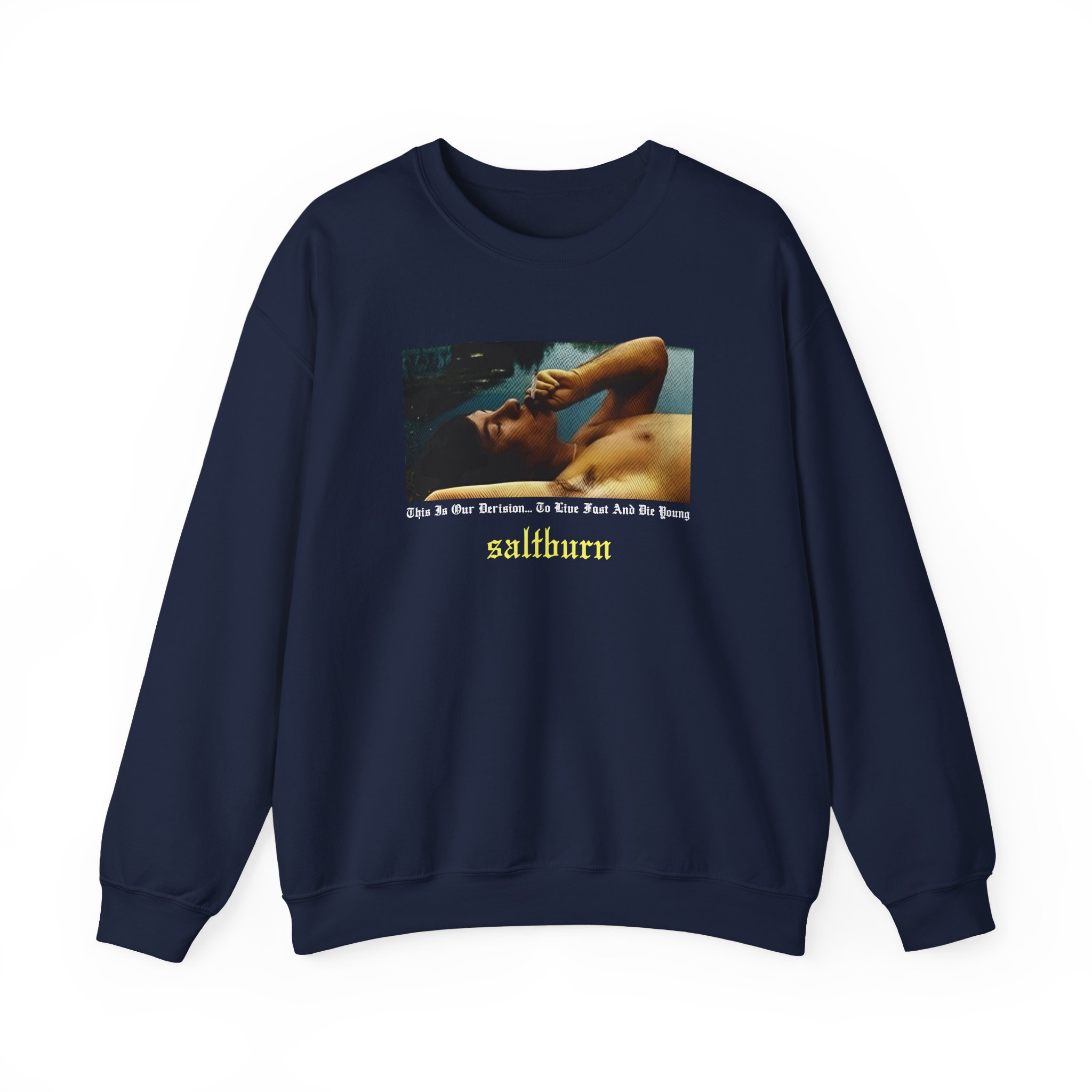 Saltburn This Is Our Derision Unisex Heavy Blendâ„¢ Crewneck Sweatshirt