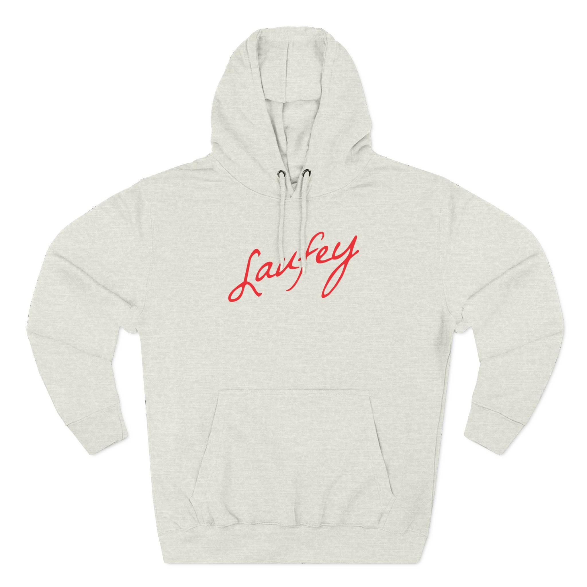 Laufey Embroidered Signature Three-Panel Fleece Hoodie