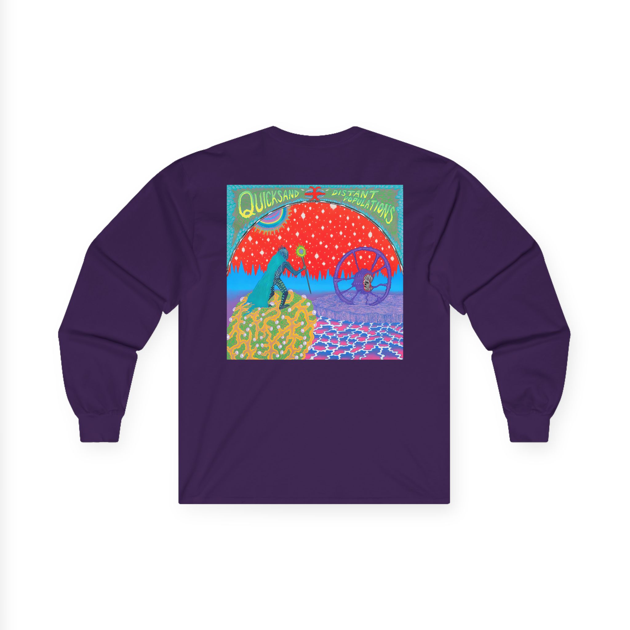 Quicksand Distant Populations Unisex Ultra Cotton Long Sleeve Tee