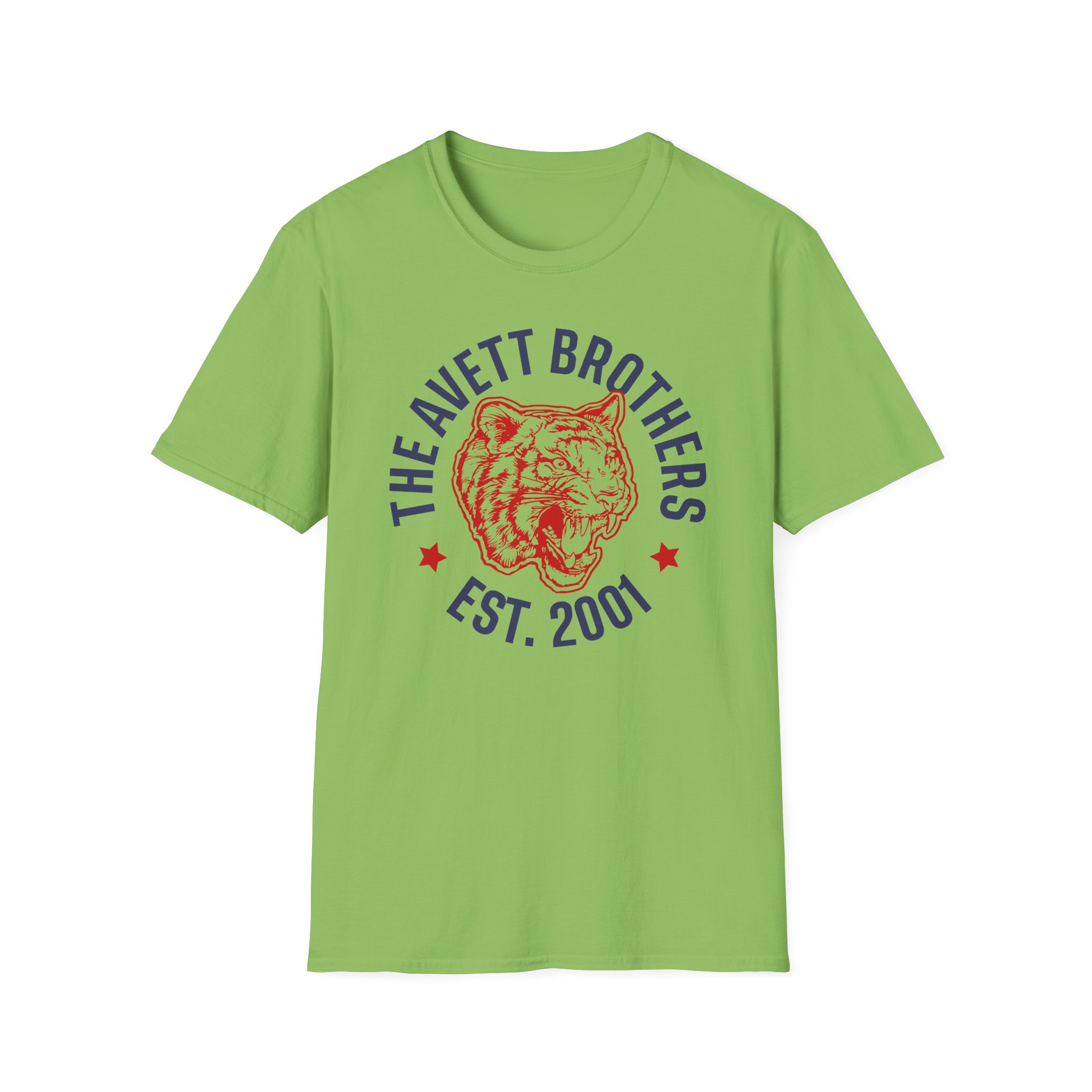 Avett Brothers Tiger Raglan Unisex Softstyle T-Shirt