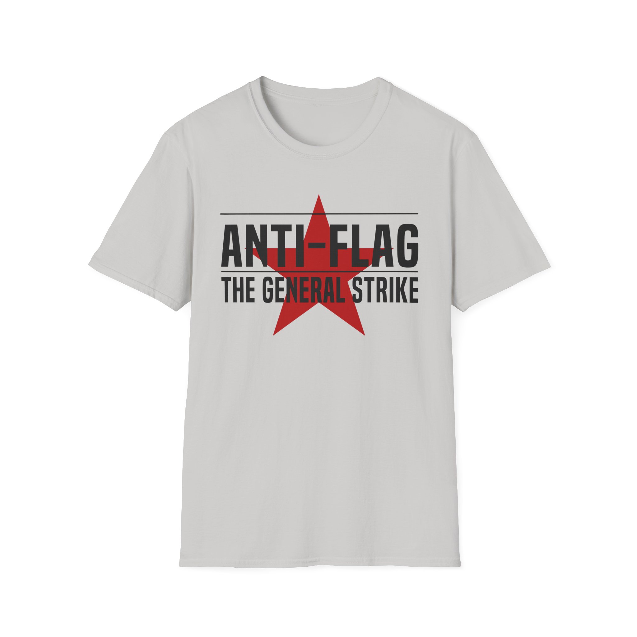 Anti Flag the General Strike Unisex Softstyle T-Shirt