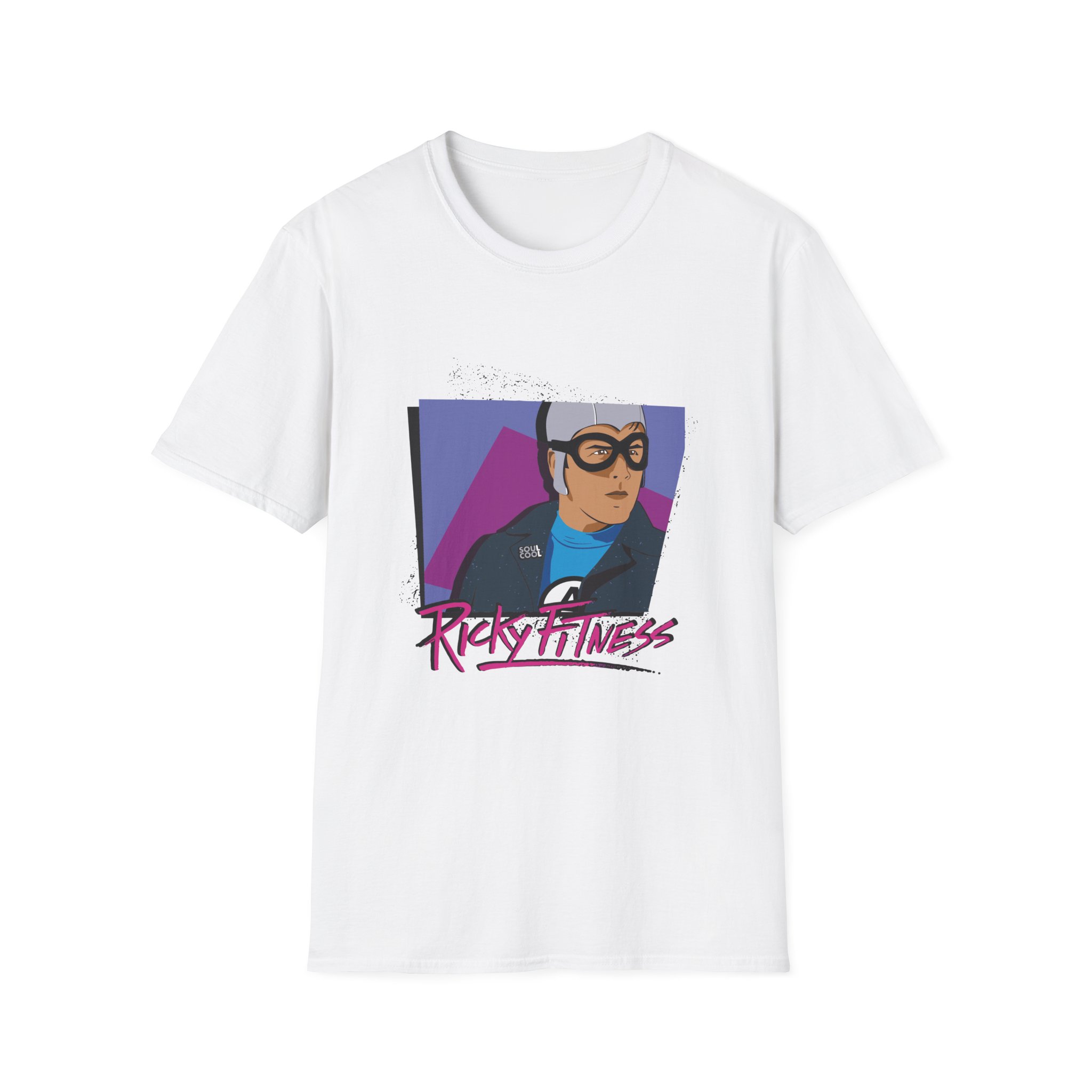 The Aquabats Ricky Fitness Soul Cool Unisex Softstyle T-shirt