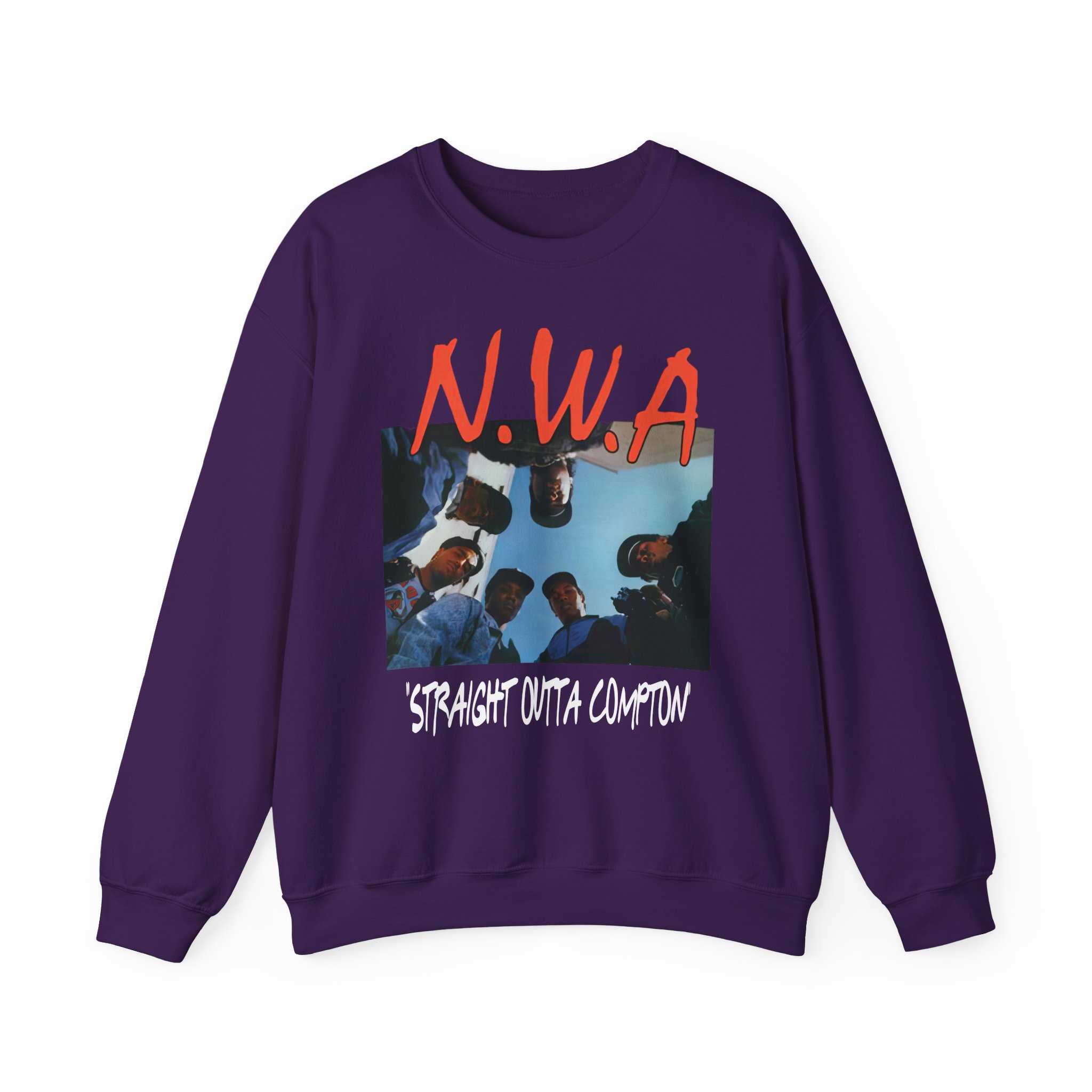 NWA Straight Outta Compton Unisex Heavy Blendâ„¢ Crewneck Sweatshirt