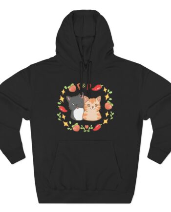 Erobb221 Three-Panel Fleece Hoodie