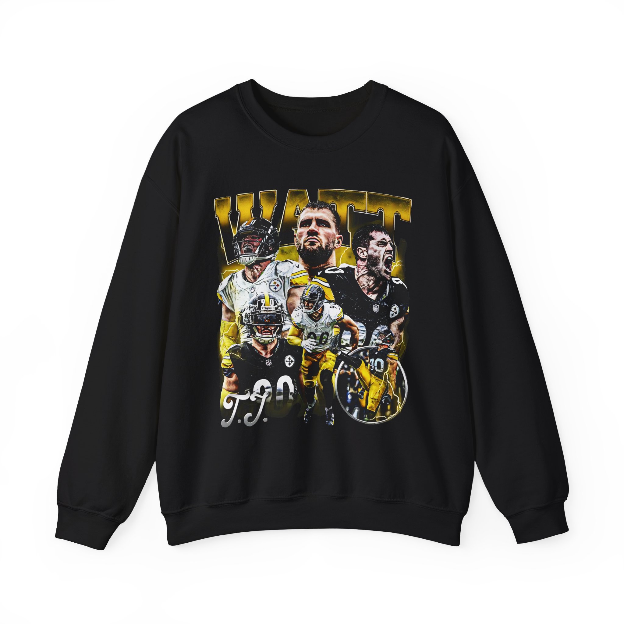 Tj Watt Unisex Heavy Blendâ„¢ Crewneck Sweatshirt
