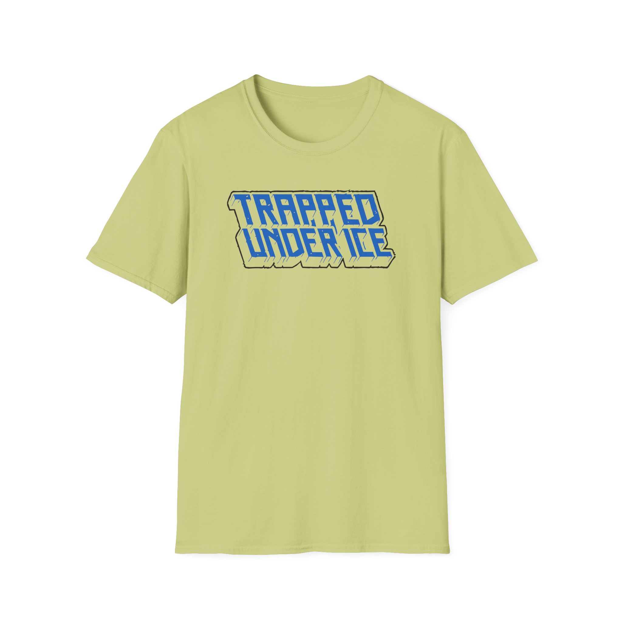 Trapped Under Ice Stacked 3d Logo Unisex Softstyle T-Shirt