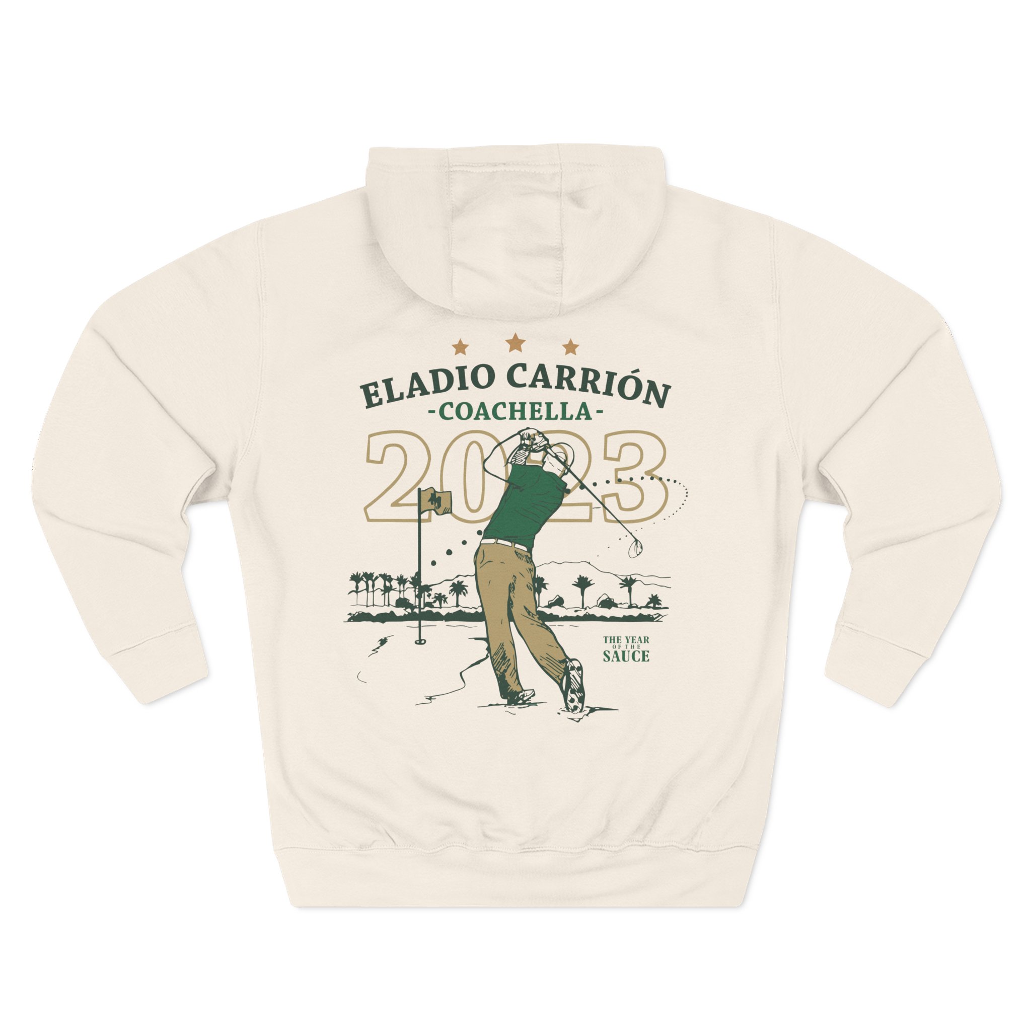 Eladio Carrion Coachella Three-Panel Fleece Hoodie