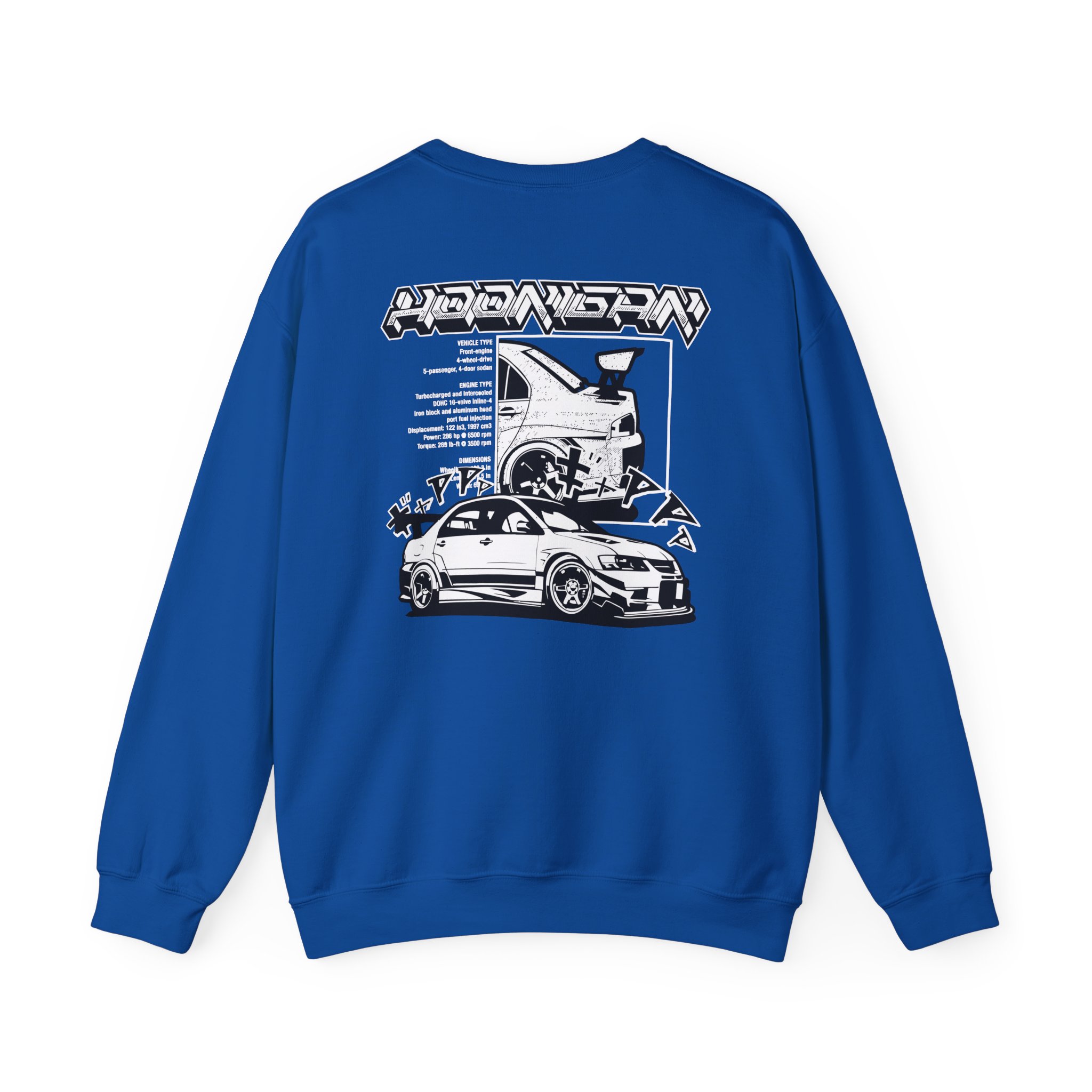 Ken Block Hoonigan Hardtail Unisex Heavy Blendâ„¢ Crewneck Sweatshirt