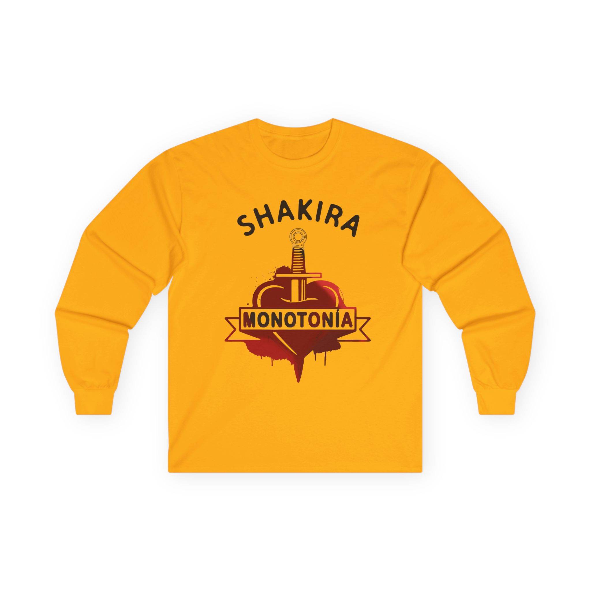 Shakira MonotonĂa Unisex Ultra Cotton Long Sleeve Tee