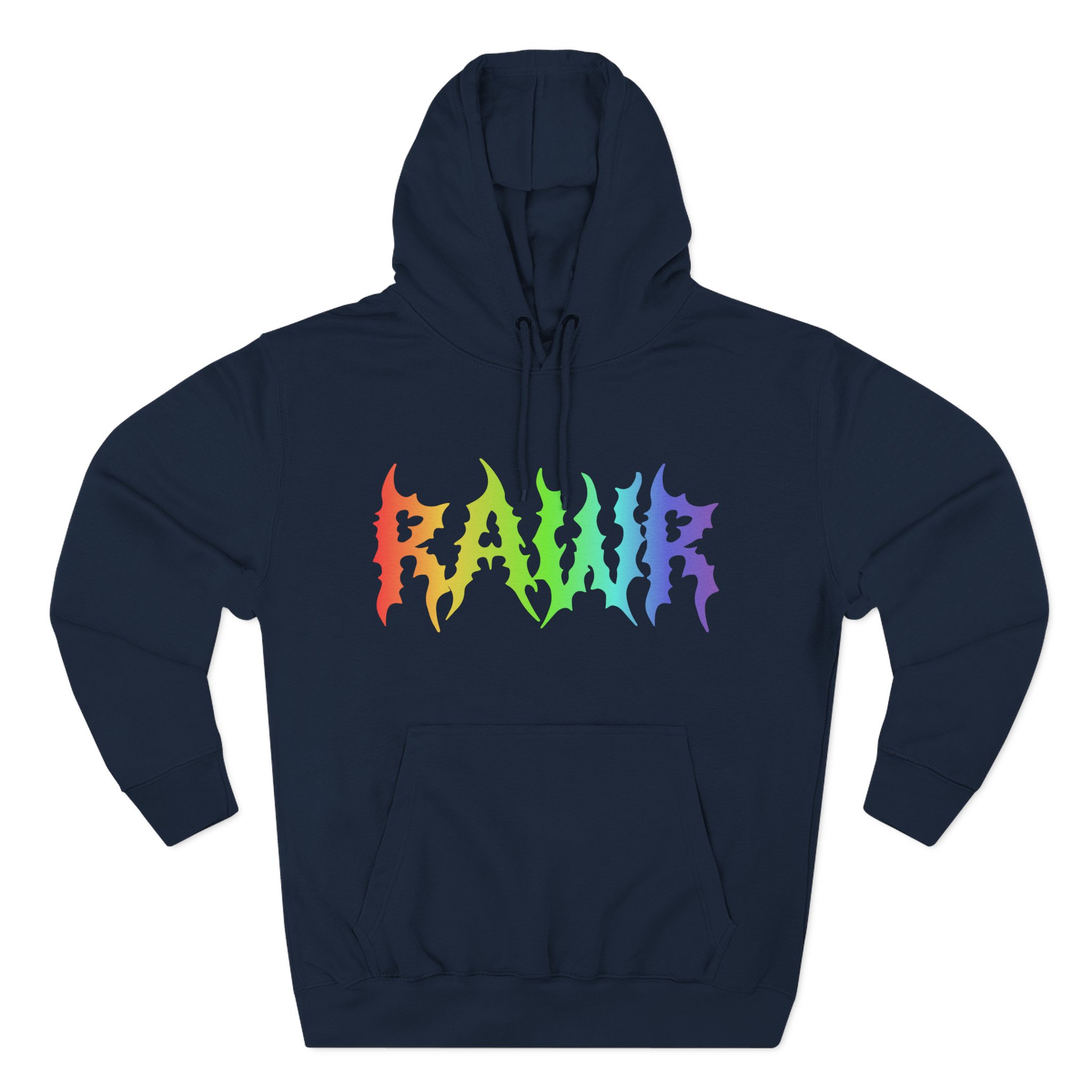Izzzyzzz Rawr Three-Panel Fleece Hoodie
