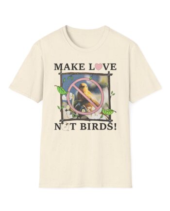 Birds Arent Real Unisex Softstyle T-Shirt