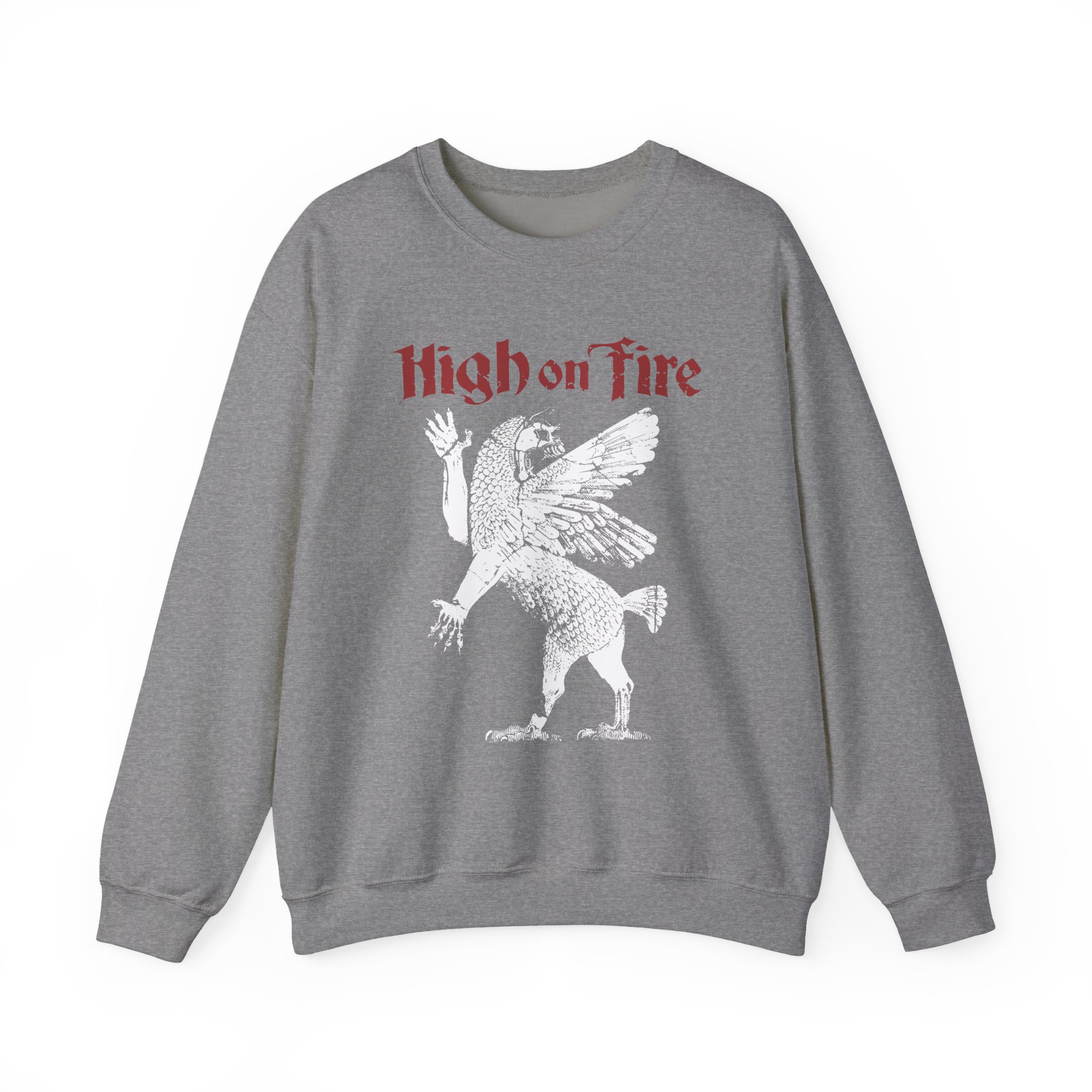 High on Fire Gryphon Unisex Heavy Blendâ„¢ Crewneck Sweatshirt