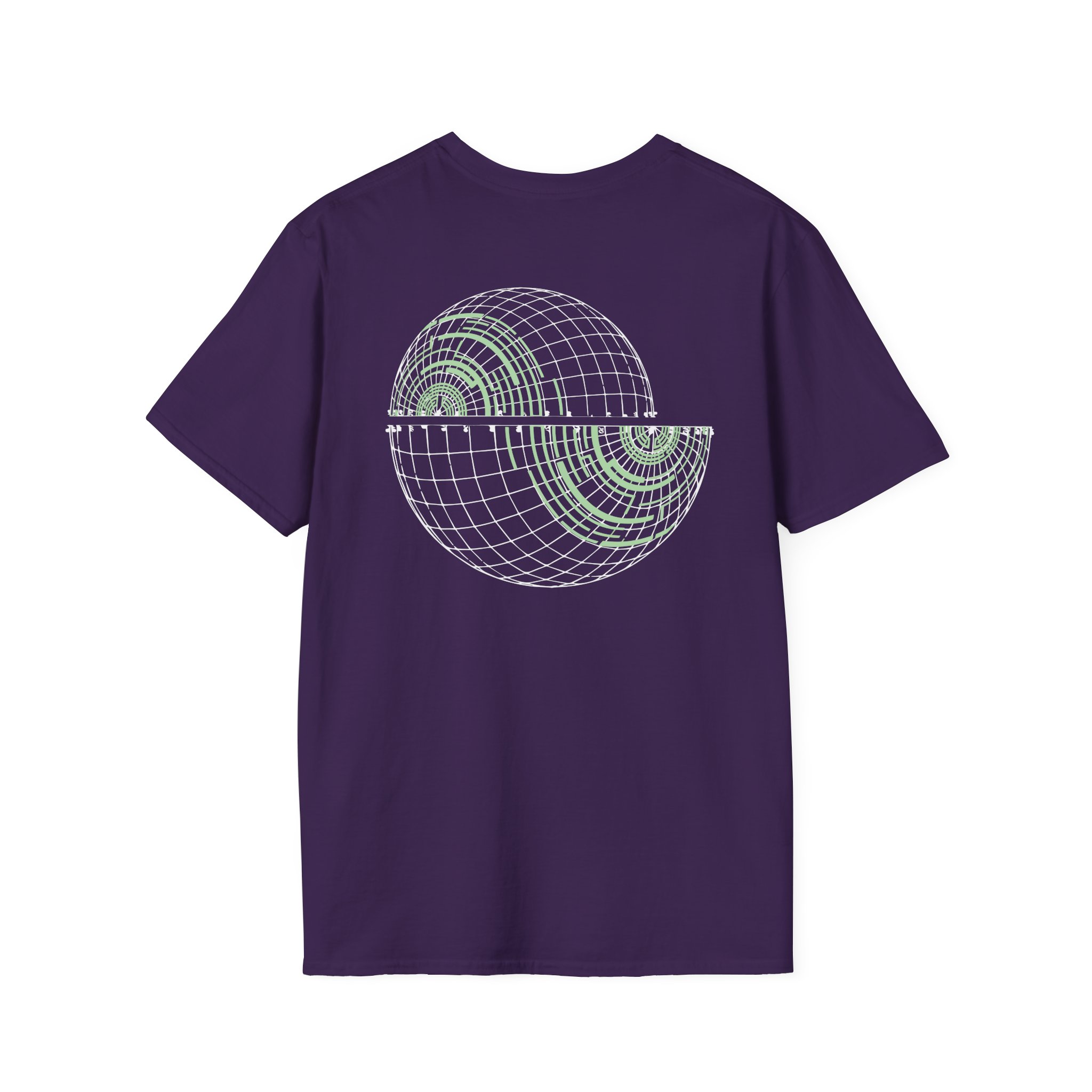 Pendulum Globe Glow in the Dark Logo Unisex Softstyle T-Shirt