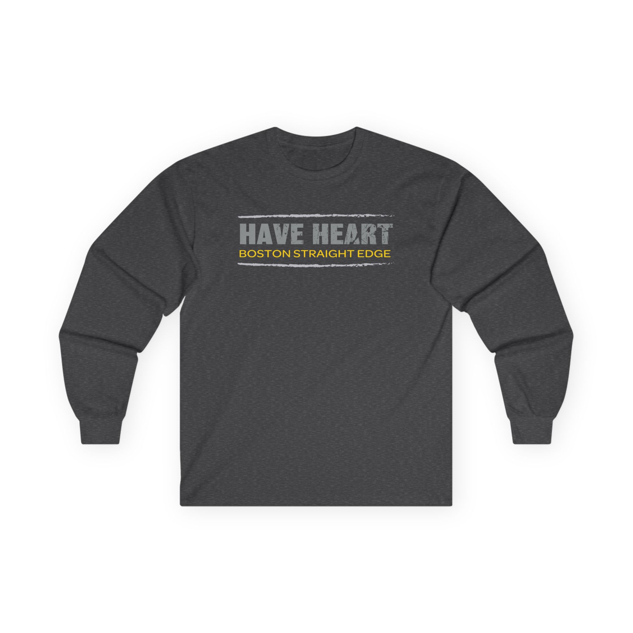 Have Heart Boston Straight Edge Unisex Ultra Cotton Long Sleeve Tee