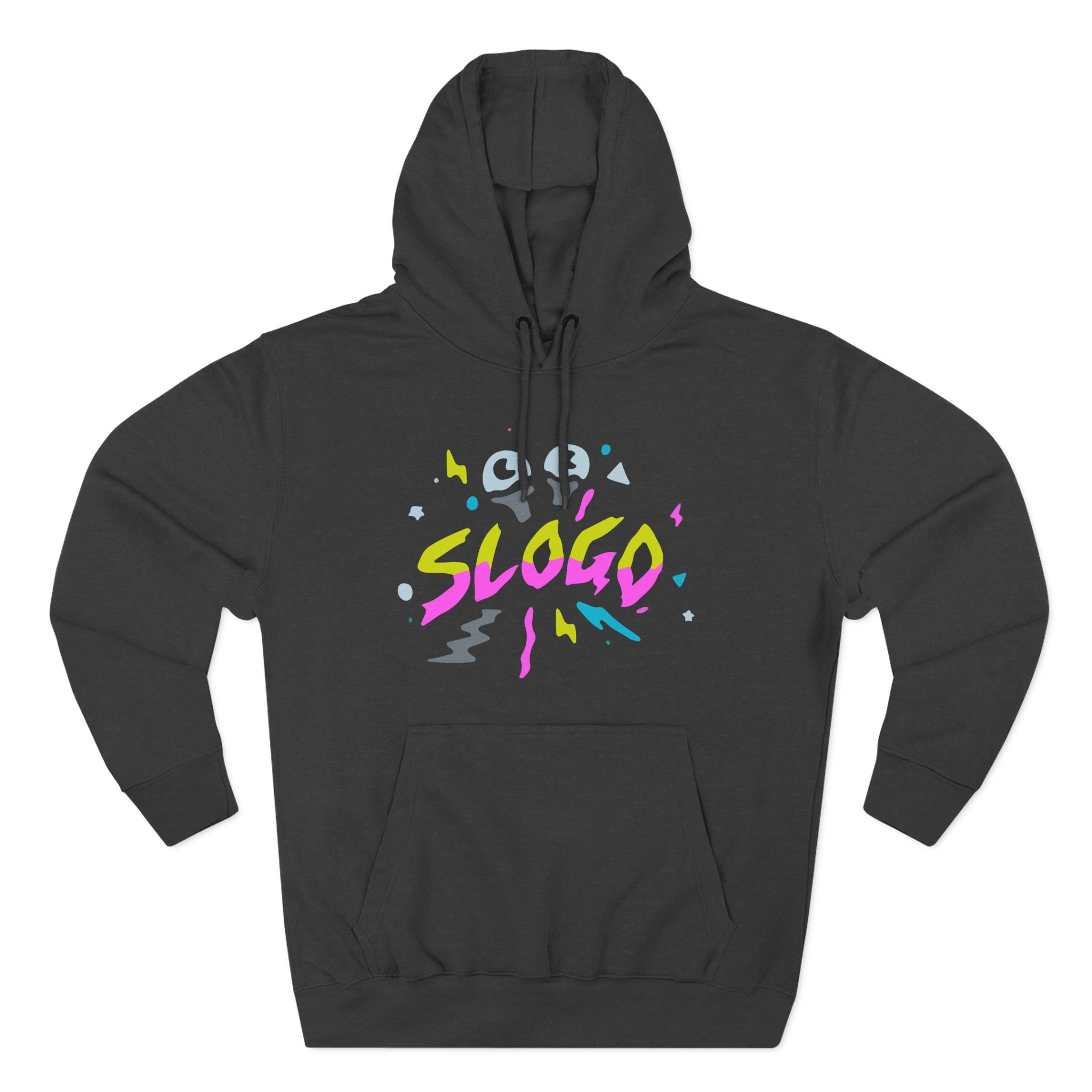Slogoman Rad Three-Panel Fleece Hoodie