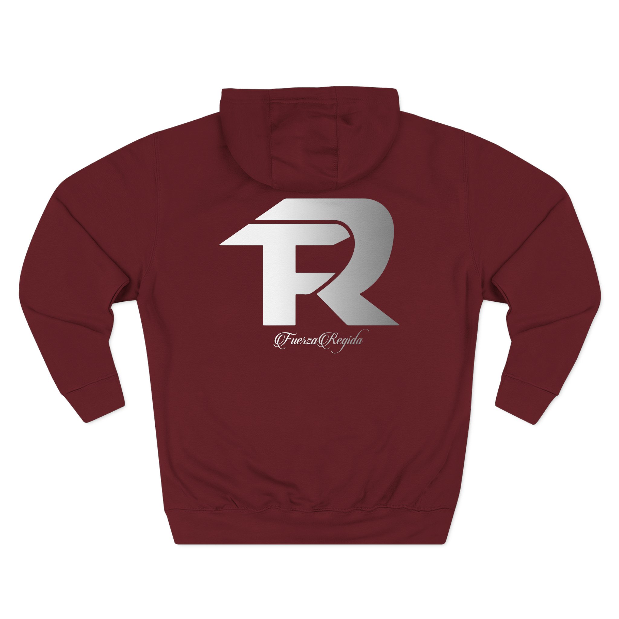 Fuerza Regida Fr Logo Three-Panel Fleece Hoodie