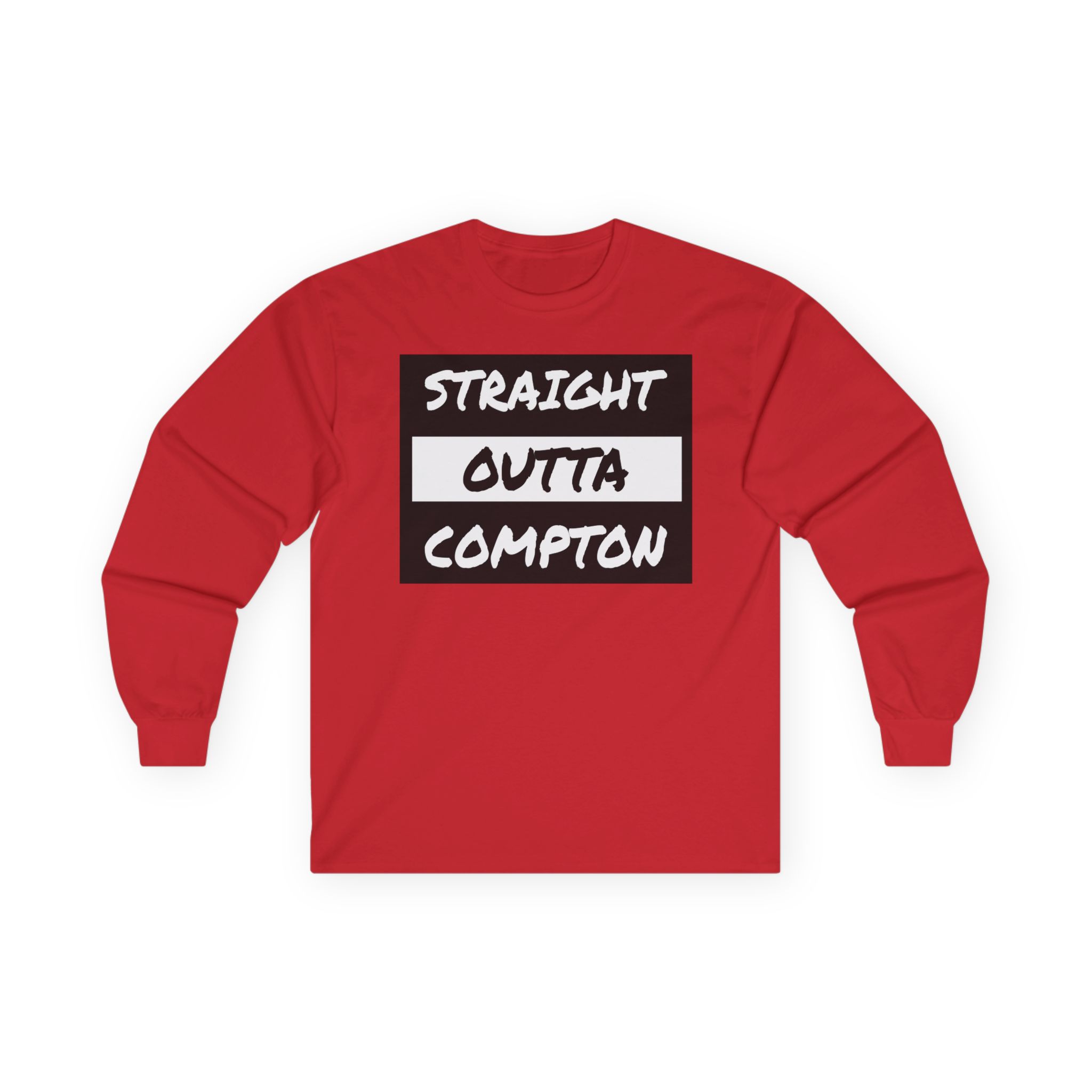 NWA Straight Outta Compton Unisex Ultra Cotton Long Sleeve Tee