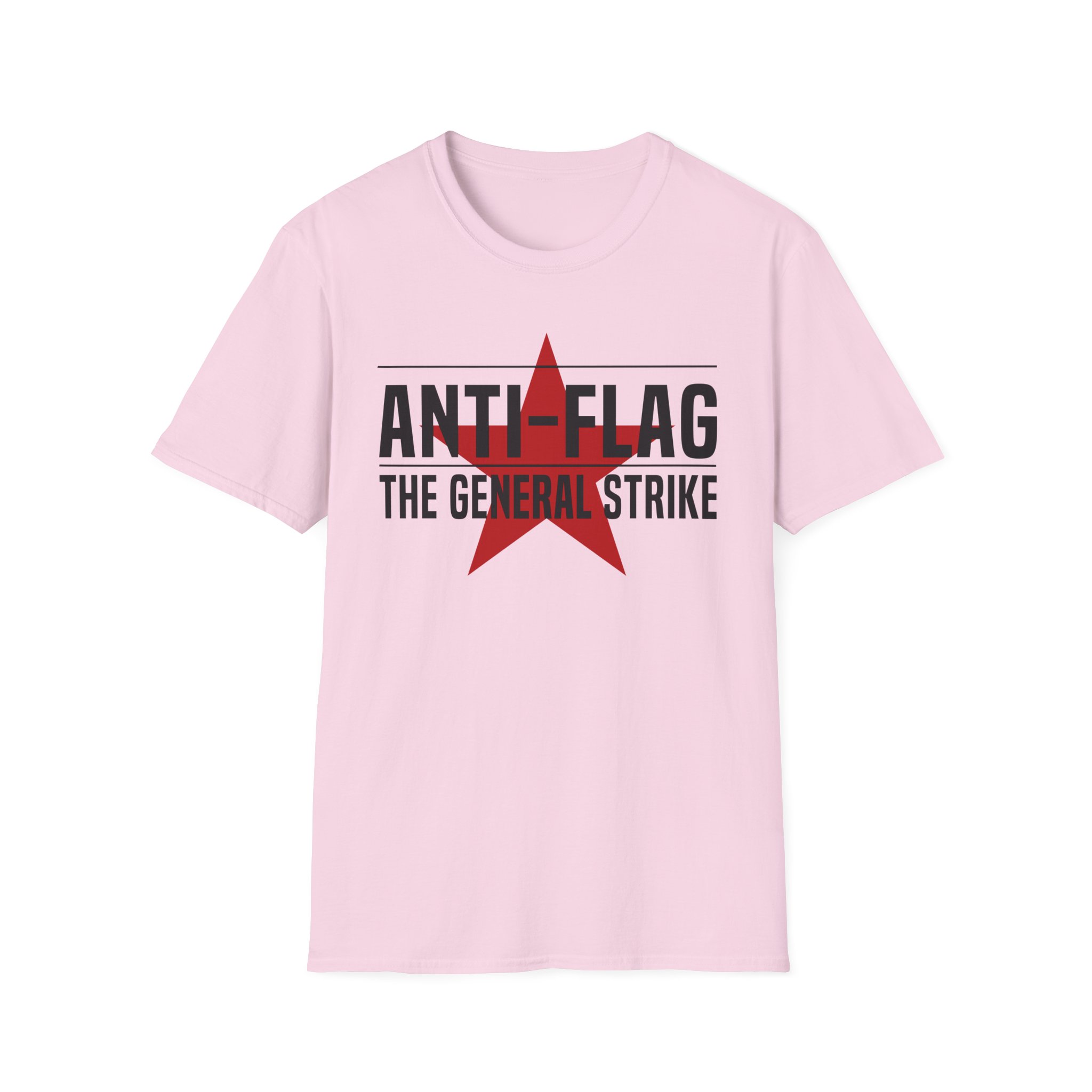 Anti Flag the General Strike Unisex Softstyle T-Shirt