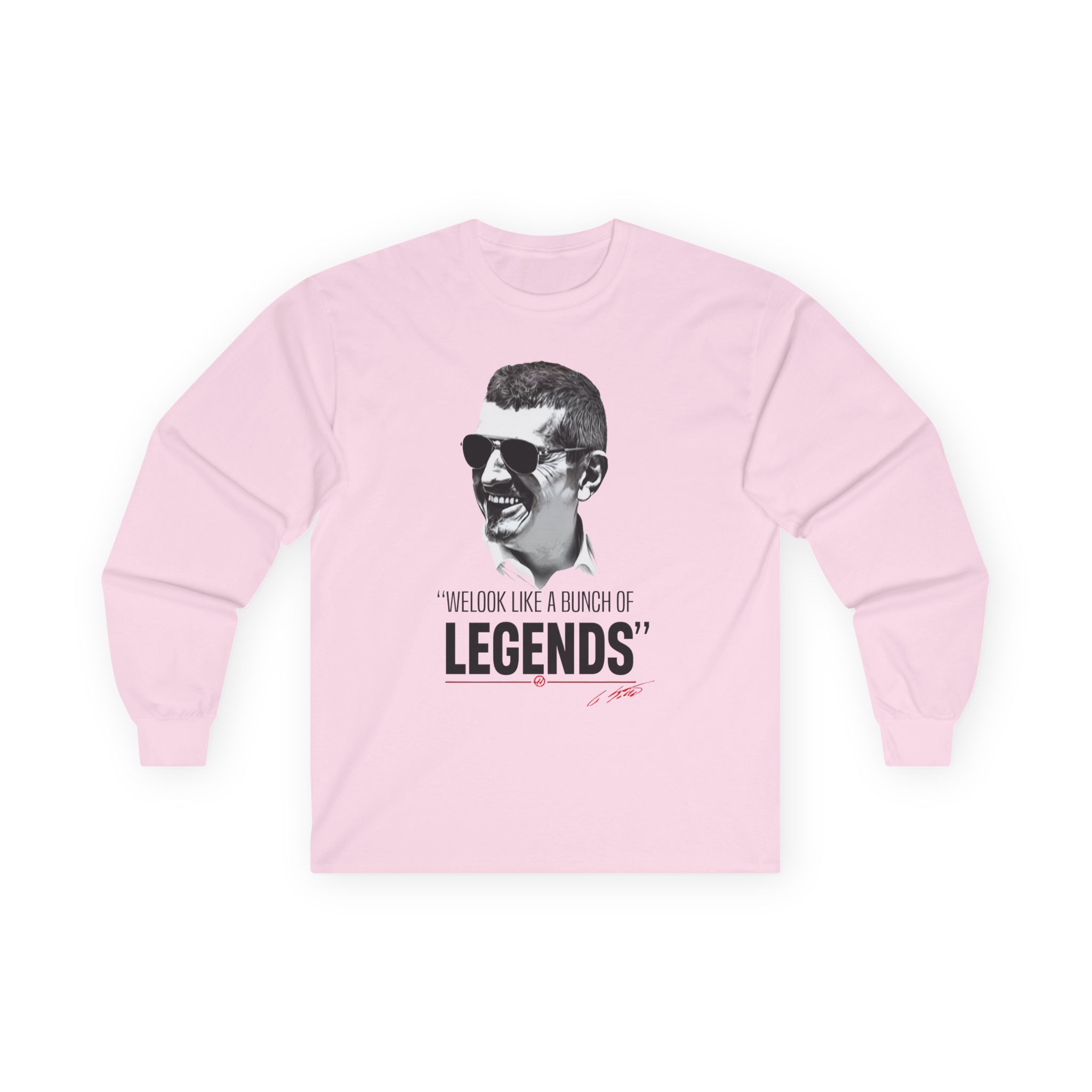 Haas F1 Guenther Steiner Legends Unisex Ultra Cotton Long Sleeve Tee