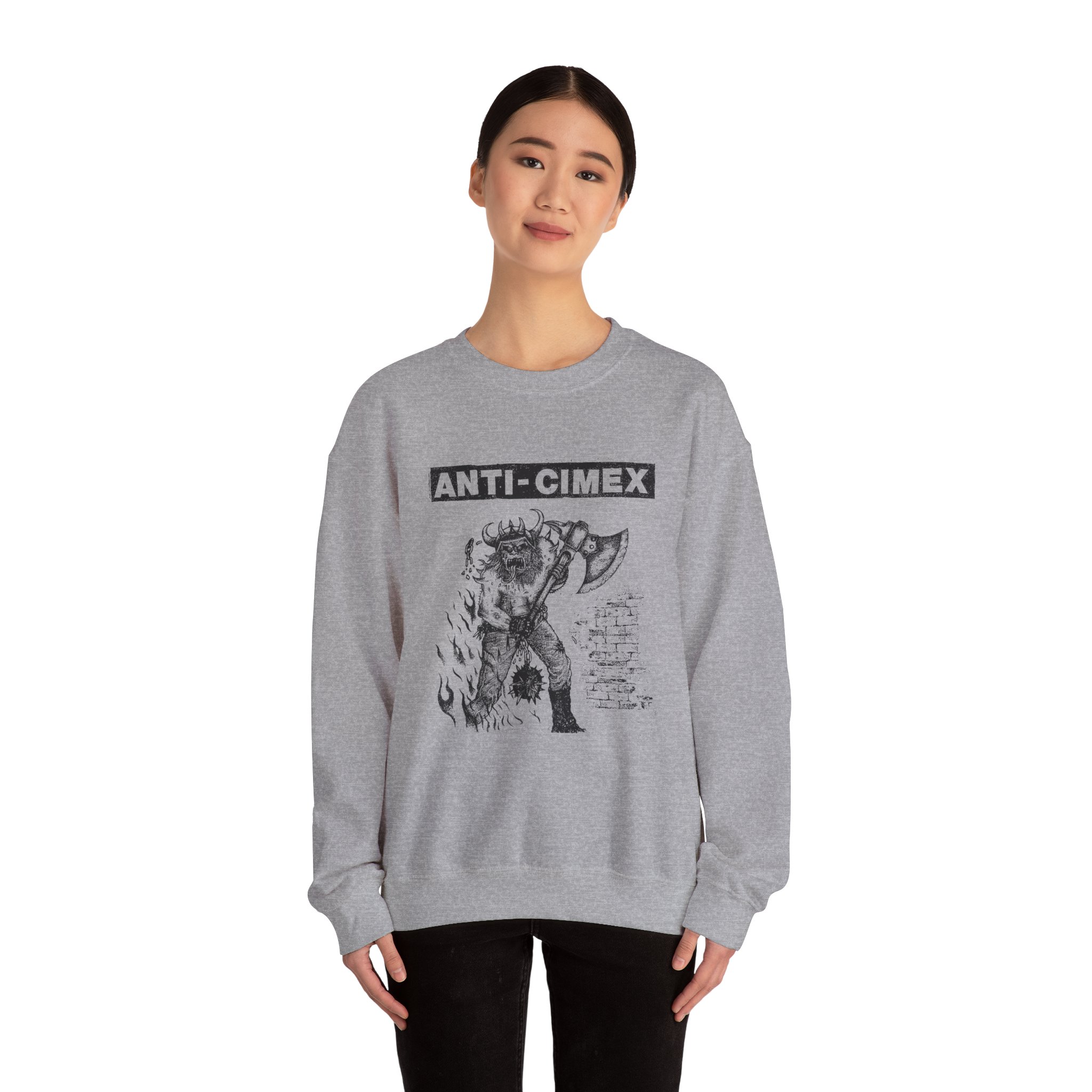 Anti Cimex Unisex Heavy Blend Crewneck Sweatshirt