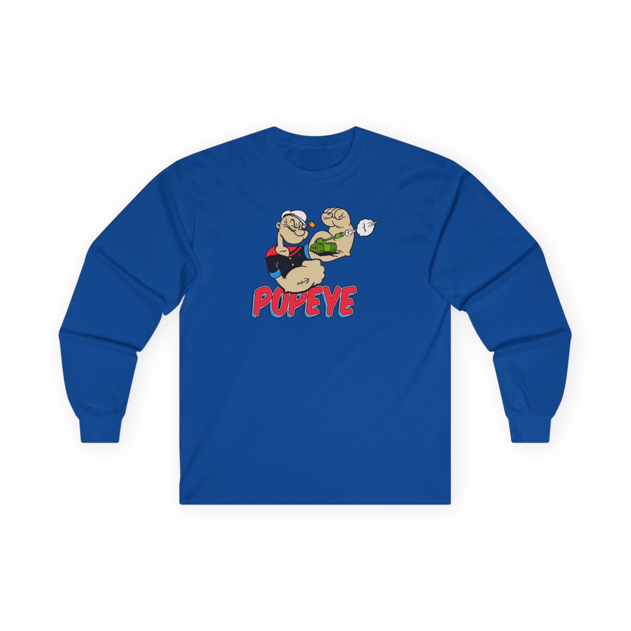 Sturniolo Popeye Unisex Ultra Cotton Long Sleeve Tee