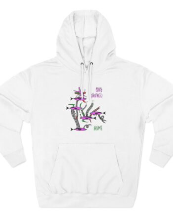Billy Strings Fisheye Three-Panel Fleece Hoodie