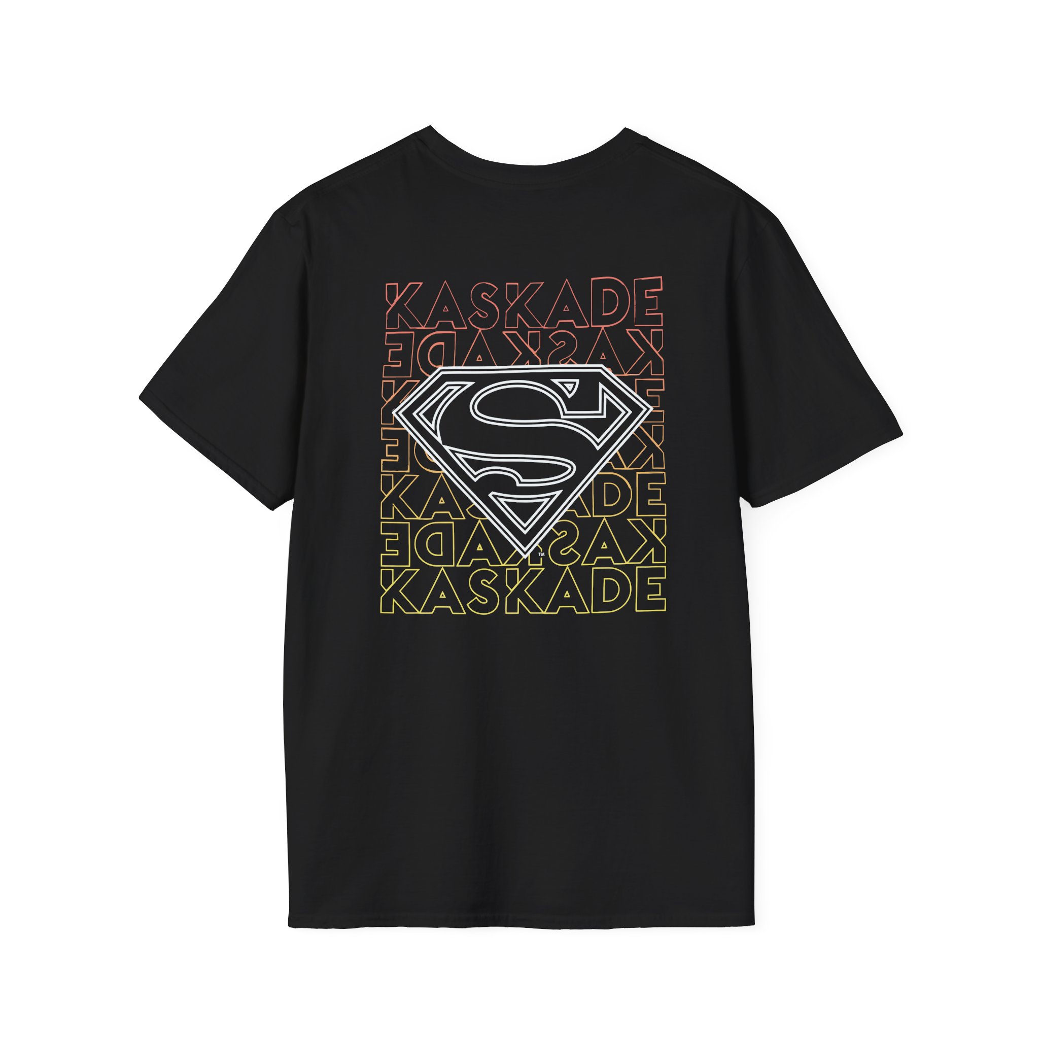 Kaskade X Superman Stacked Unisex Softstyle T-Shirt