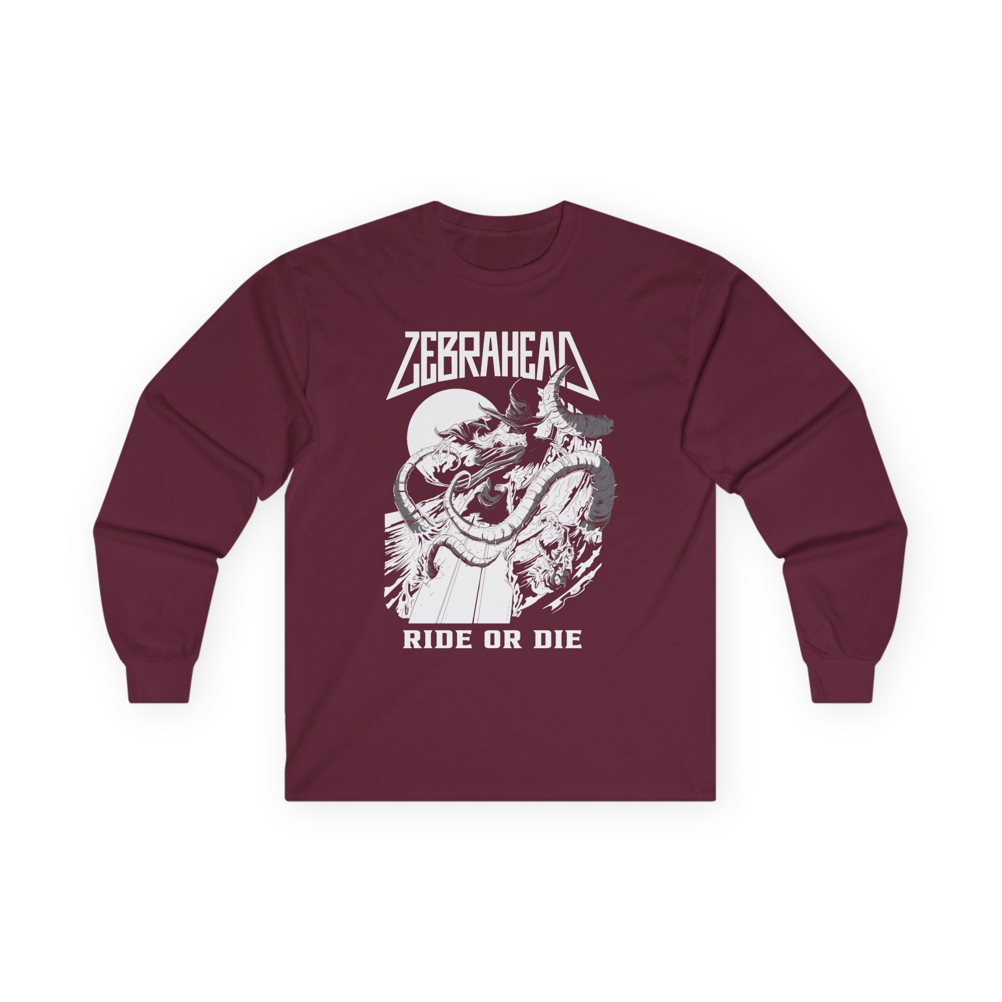 Zebrahead Ride or Die Unisex Ultra Cotton Long Sleeve Tee
