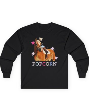 Harlow and Popcorn Stars Unisex Ultra Cotton Long Sleeve Tee