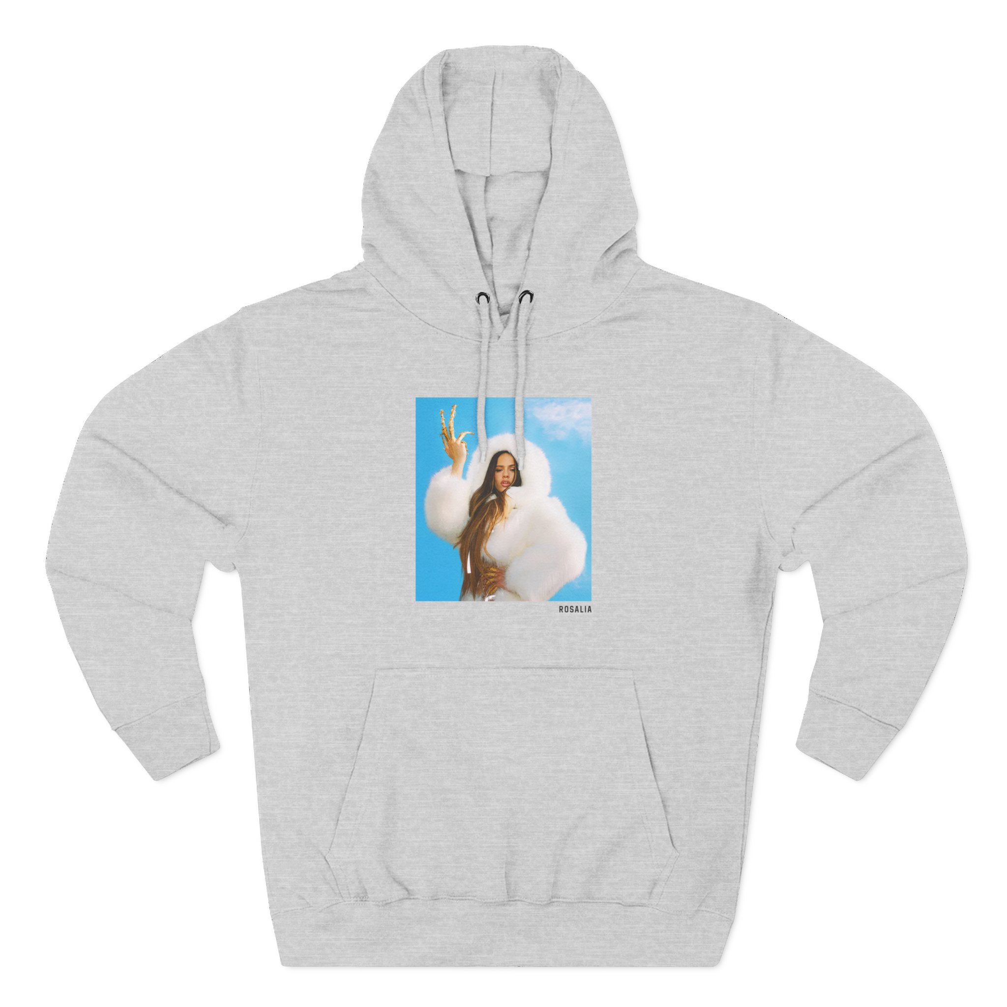 Rosalia Tan Photo Three-Panel Fleece Hoodie