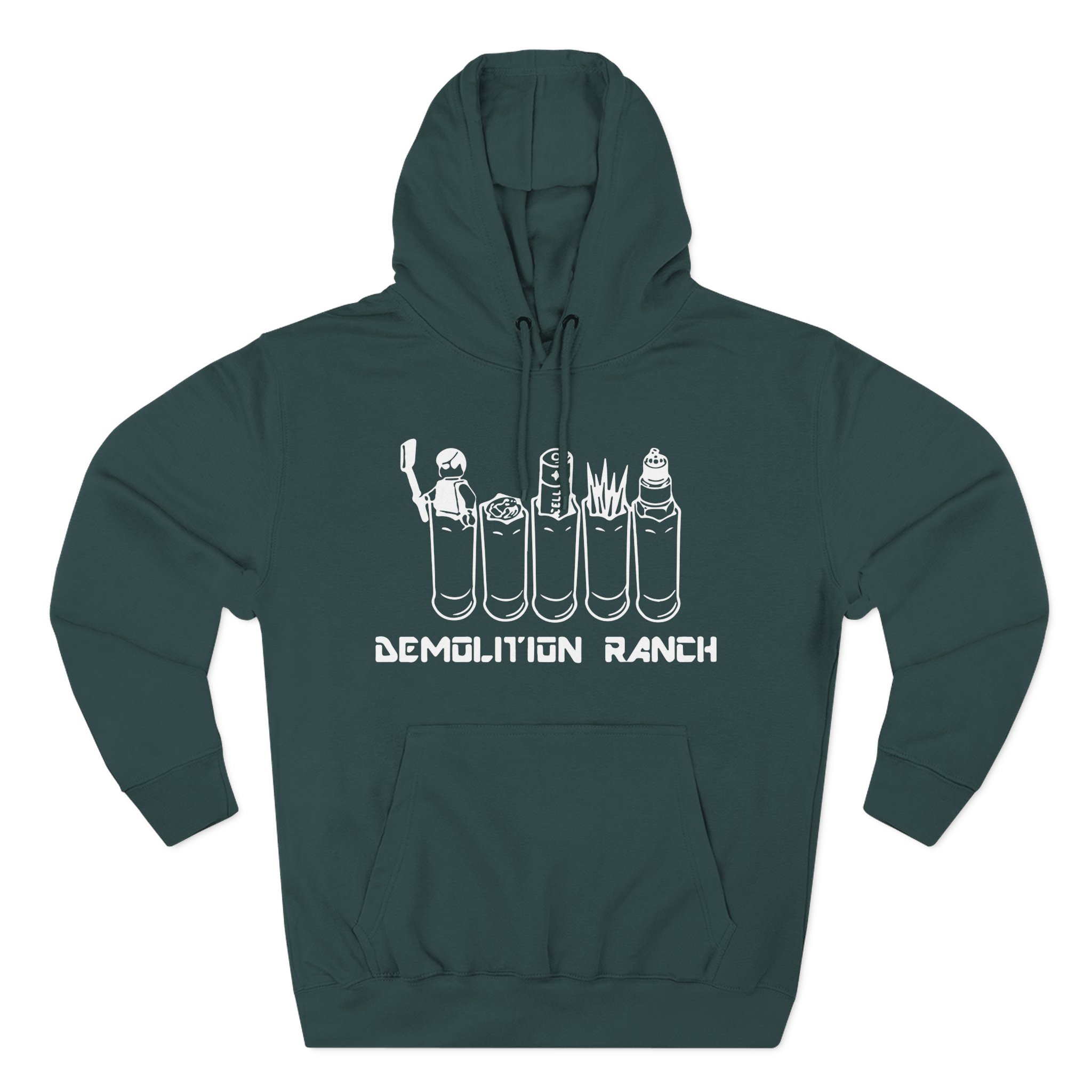 Demolition Ranch Three-Panel Fleece Hoodie