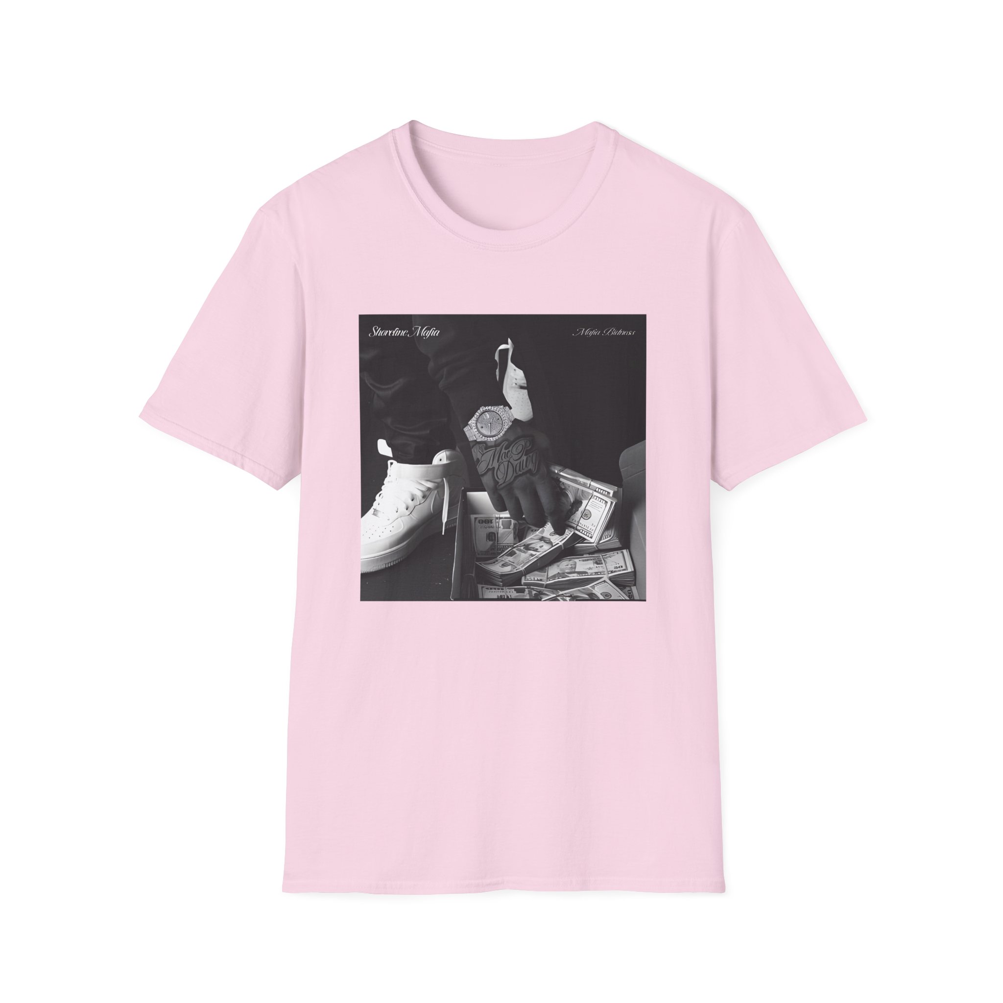 Shoreline Mafia Album Cover Unisex Softstyle T-Shirt
